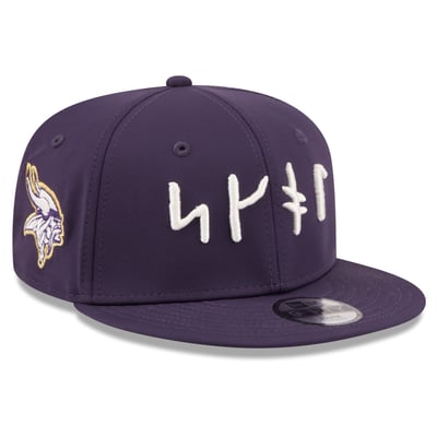 Minnesota Vikings New Era Youth 2026 Rivalries Collection 9FIFTY Snapback Hat - Purple