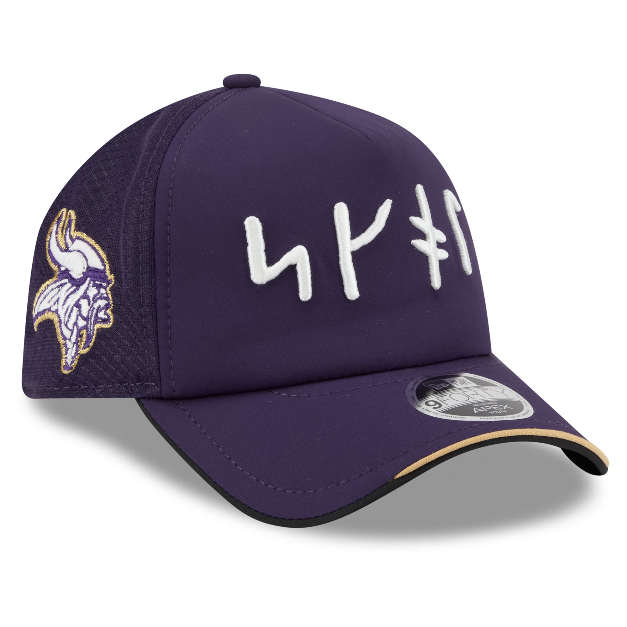 Youth New Era Purple Minnesota Vikings 2026 Rivalries Collection 9FORTY Apex Adjustable Hat