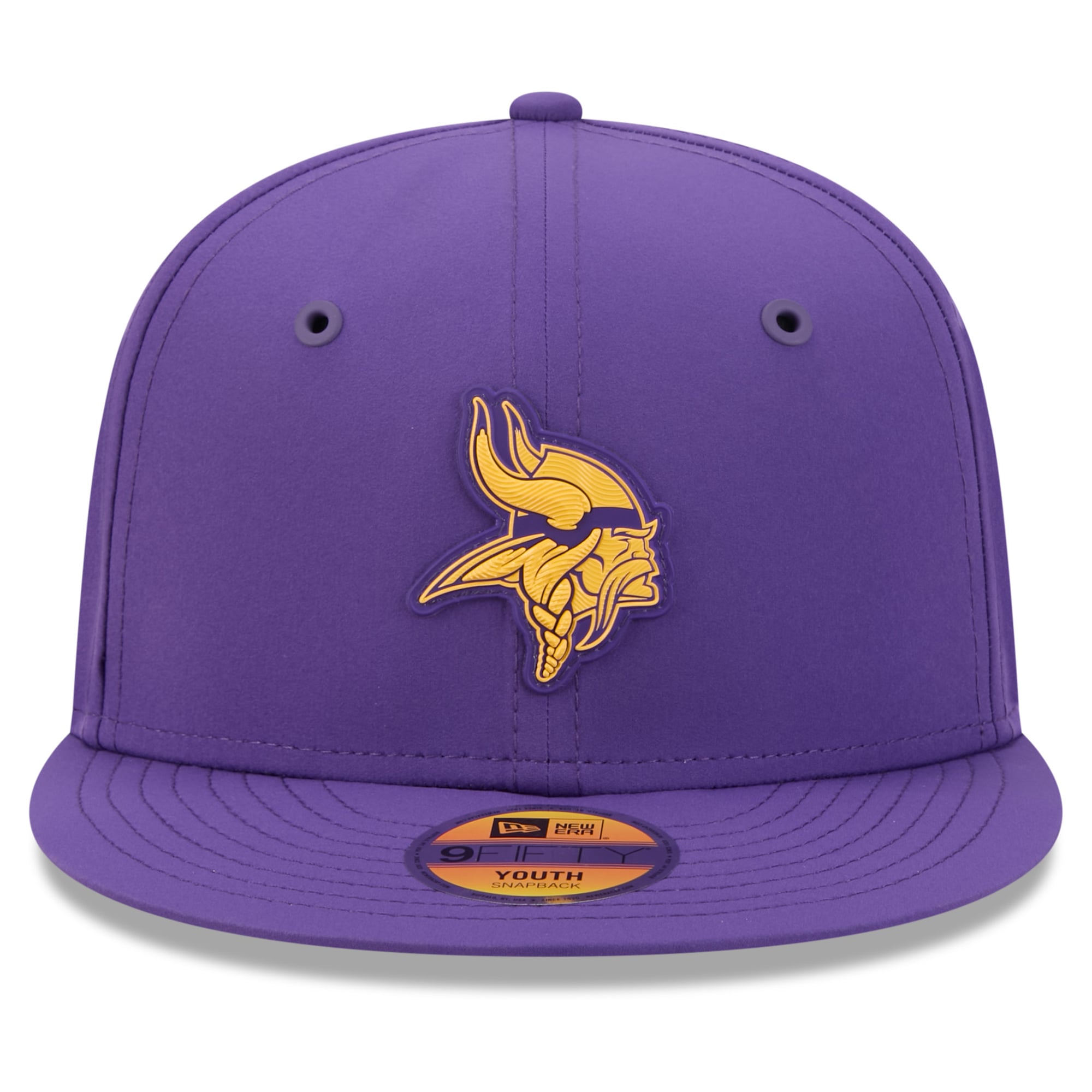 Youth New Era Purple Minnesota Vikings 2026 Sideline 9FIFTY Snapback Hat