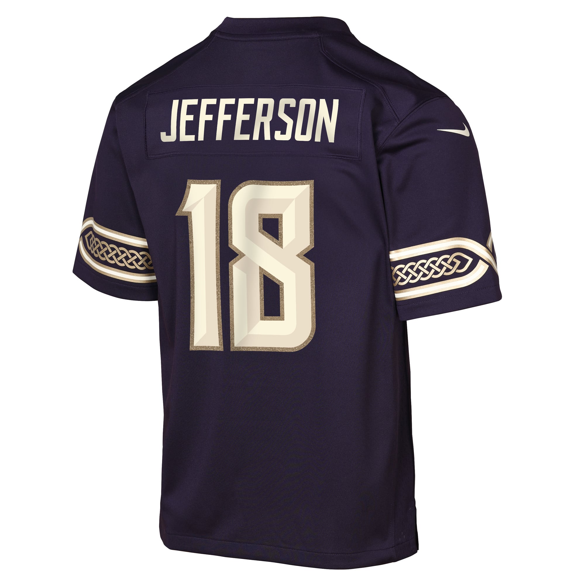 Youth Nike Justin Jefferson Purple Minnesota Vikings 2026 Rivalries Collection Game Jersey