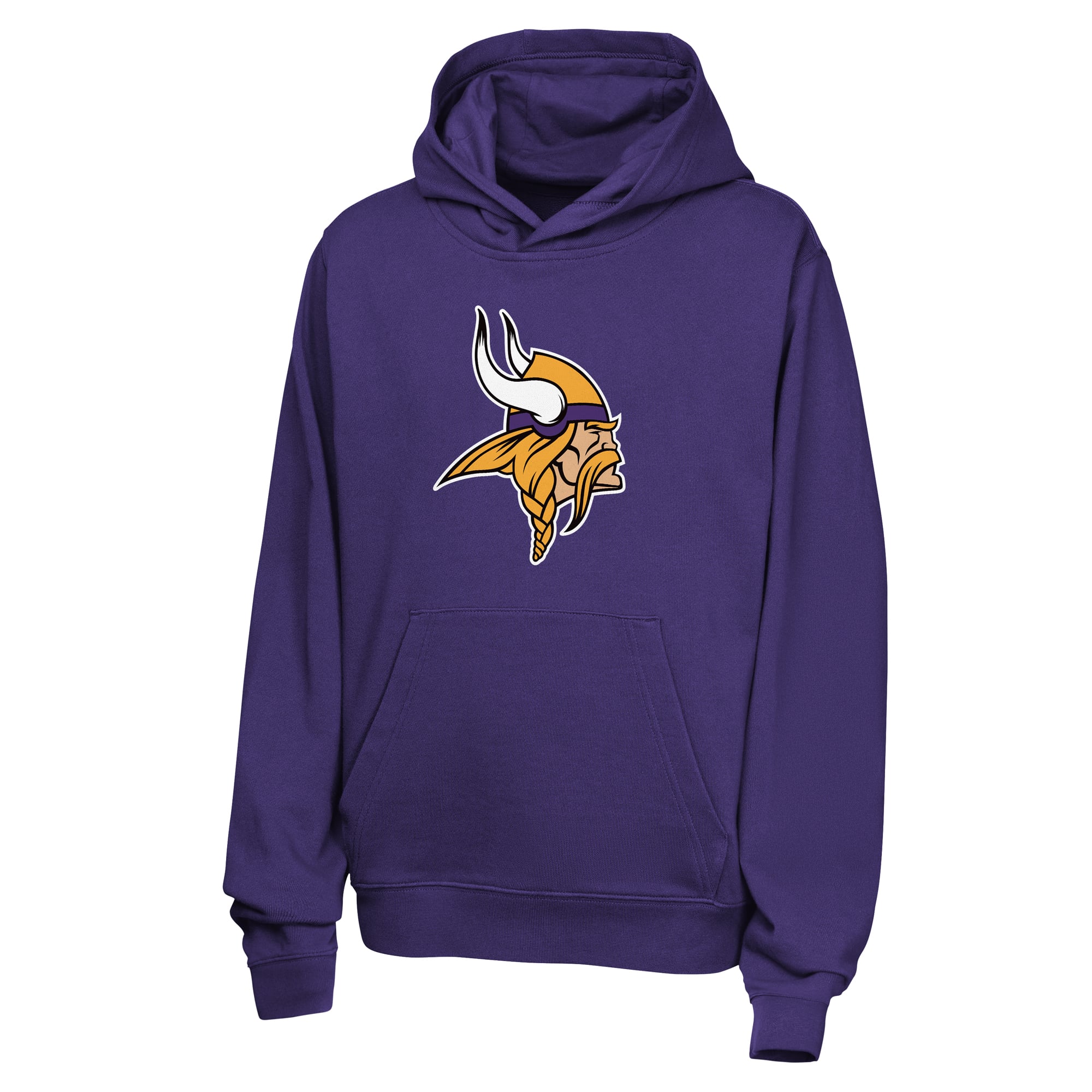 Youth Nike Justin Jefferson Purple Minnesota Vikings Name & Number Club Fleece Hoodie