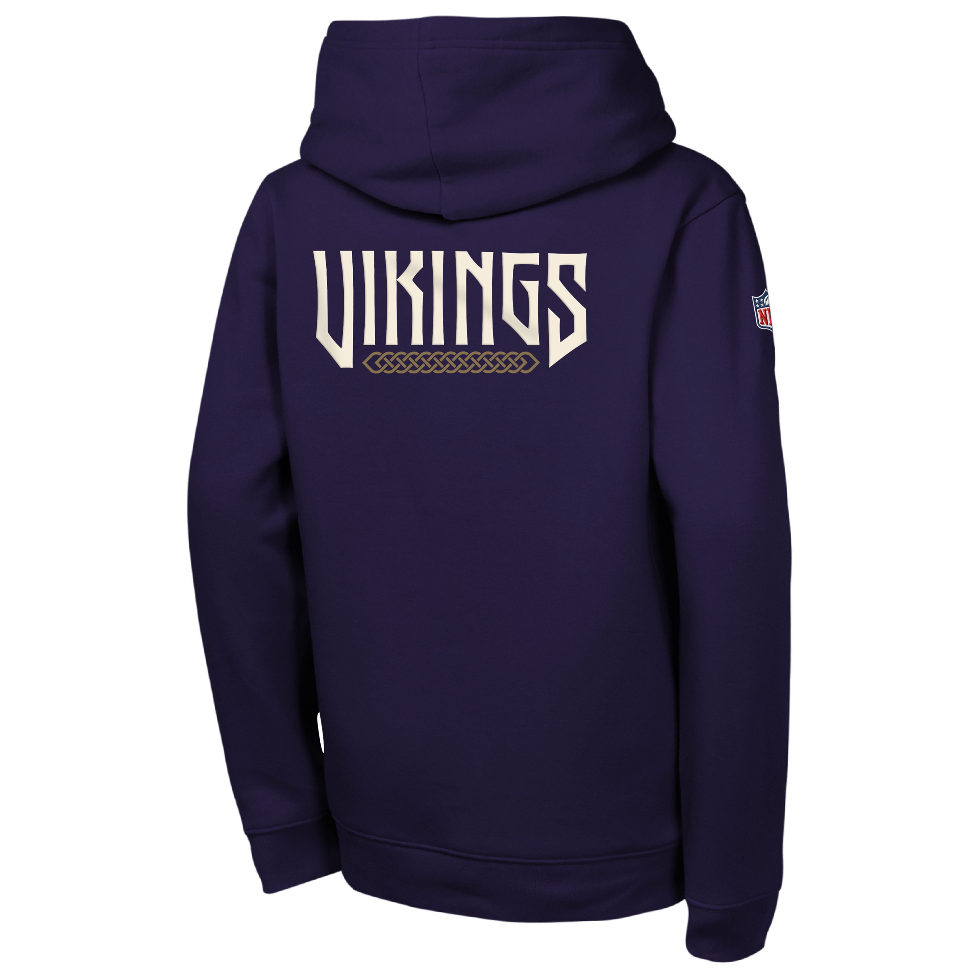 Youth Nike  Purple Minnesota Vikings 2026 Rivalries Collection Sideline Club Fleece Pullover Hoodie