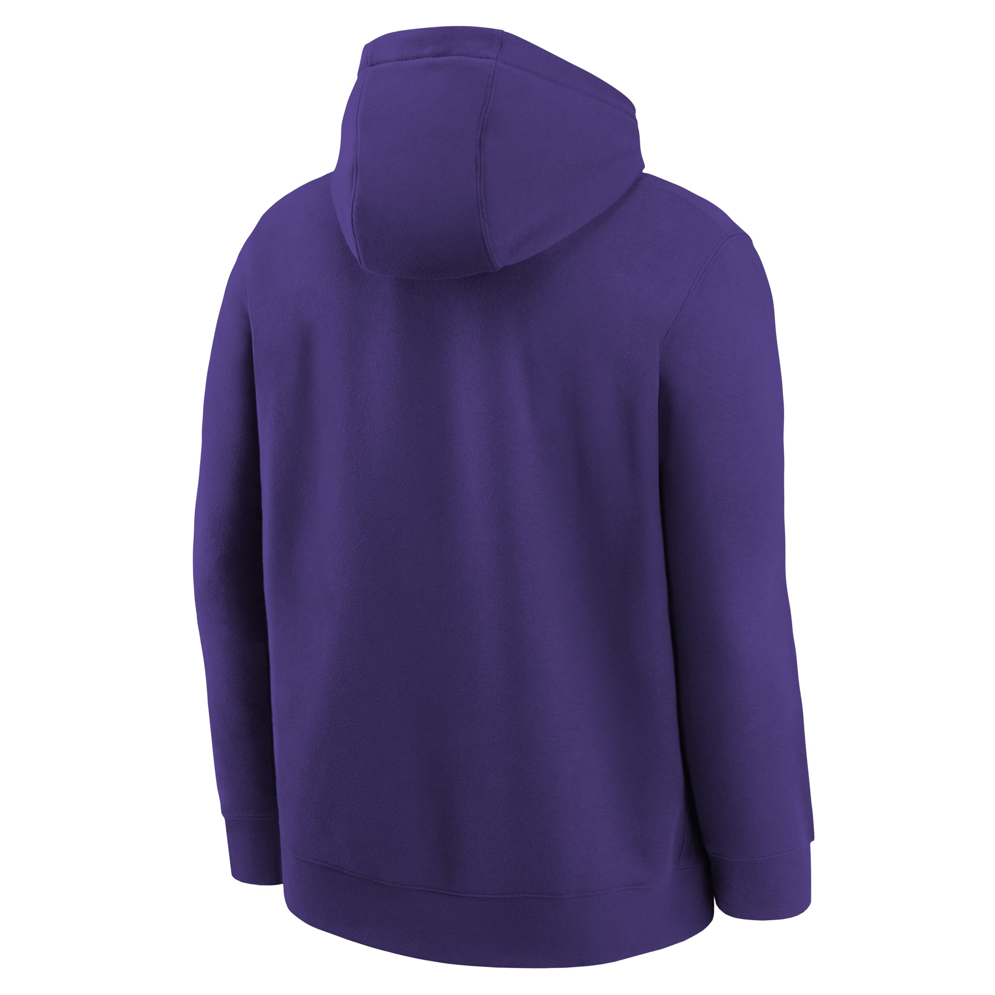 Youth Nike Purple Minnesota Vikings Logo Arch Fleece Hoodie