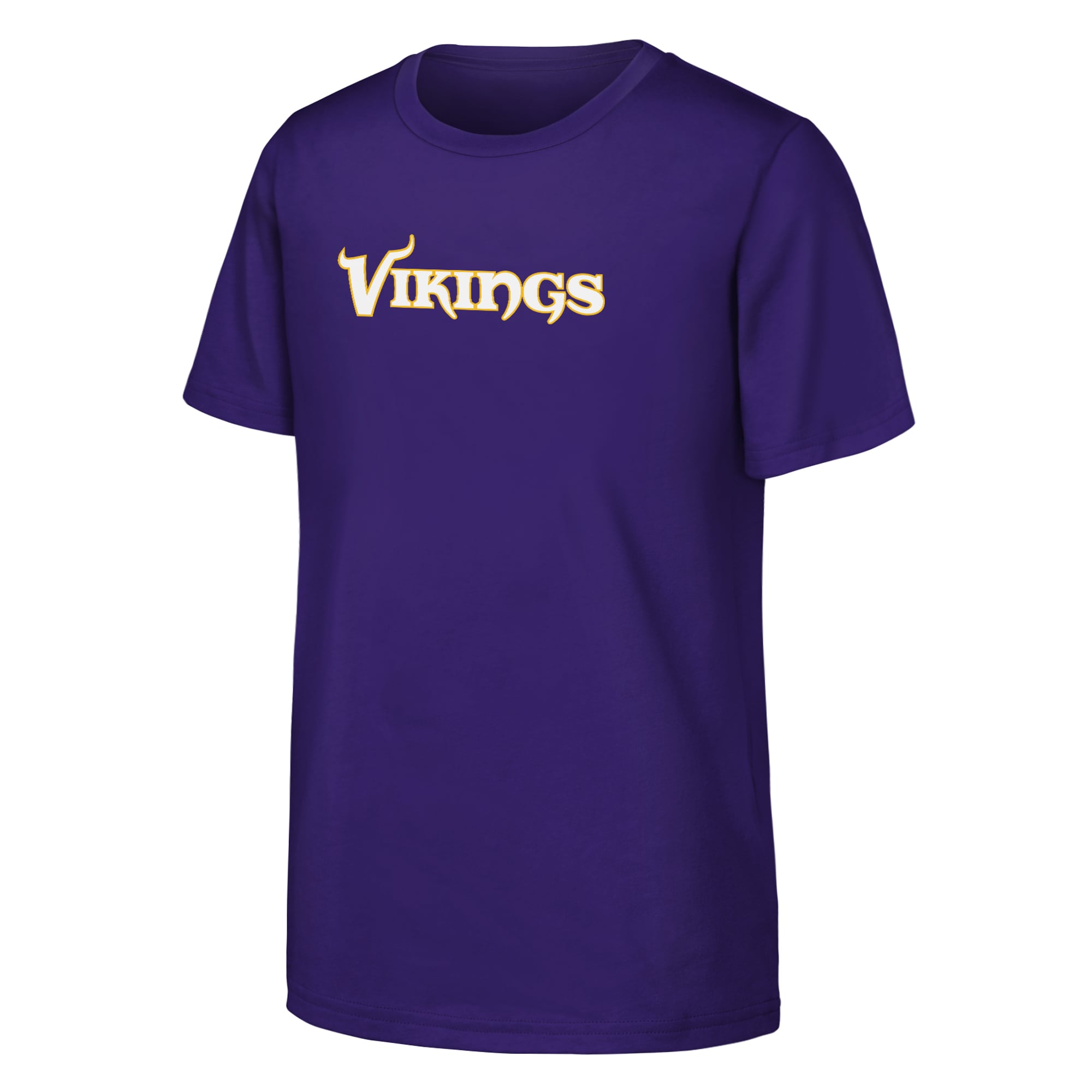 Youth Outerstuff Justin Jefferson Purple Minnesota Vikings Name & Number T-Shirt