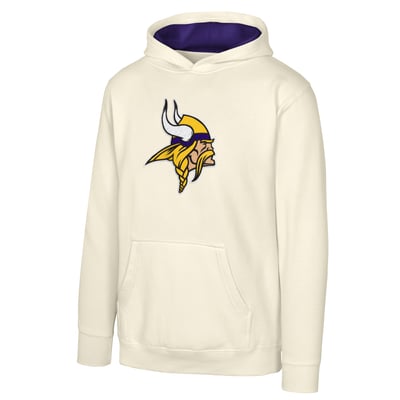 Minnesota Vikings Outerstuff Youth Prime Pullover Hoodie - Natural