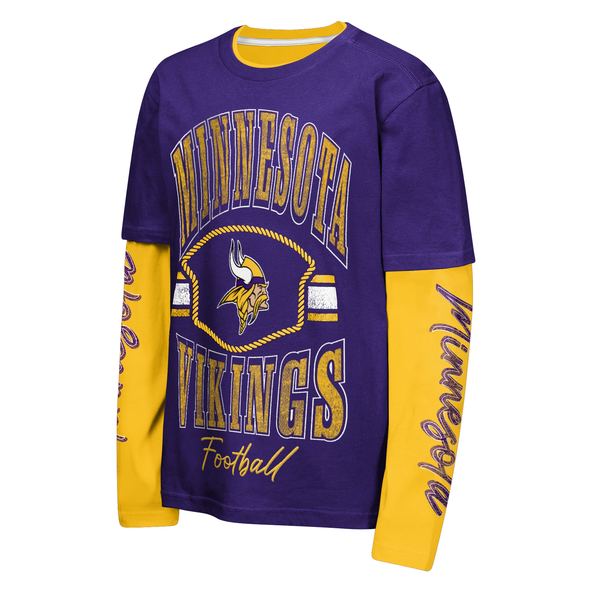 Youth Outerstuff Purple Minnesota Vikings Motion Combo Set