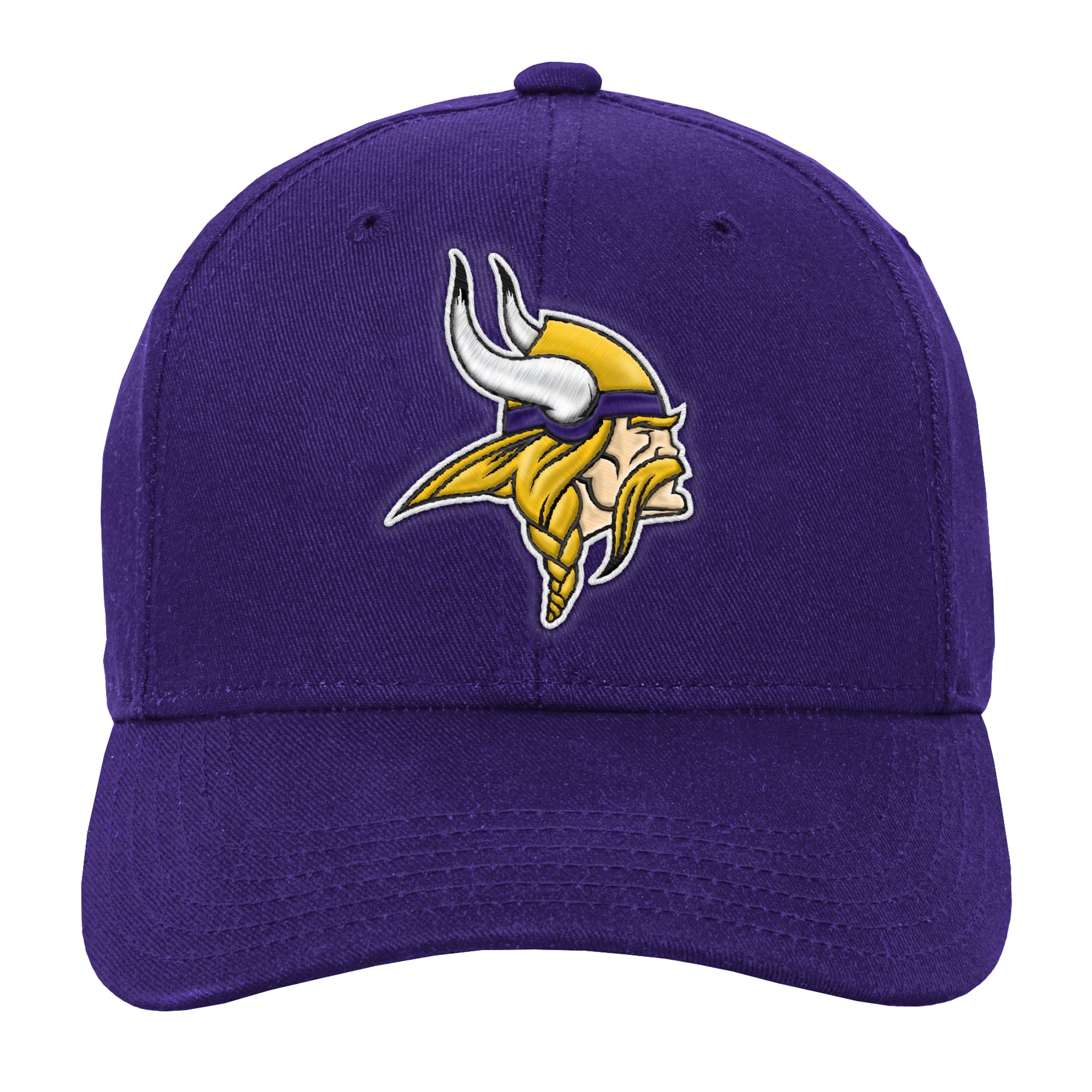 Youth Outerstuff Purple Minnesota Vikings Pre-Curved Snapback Hat