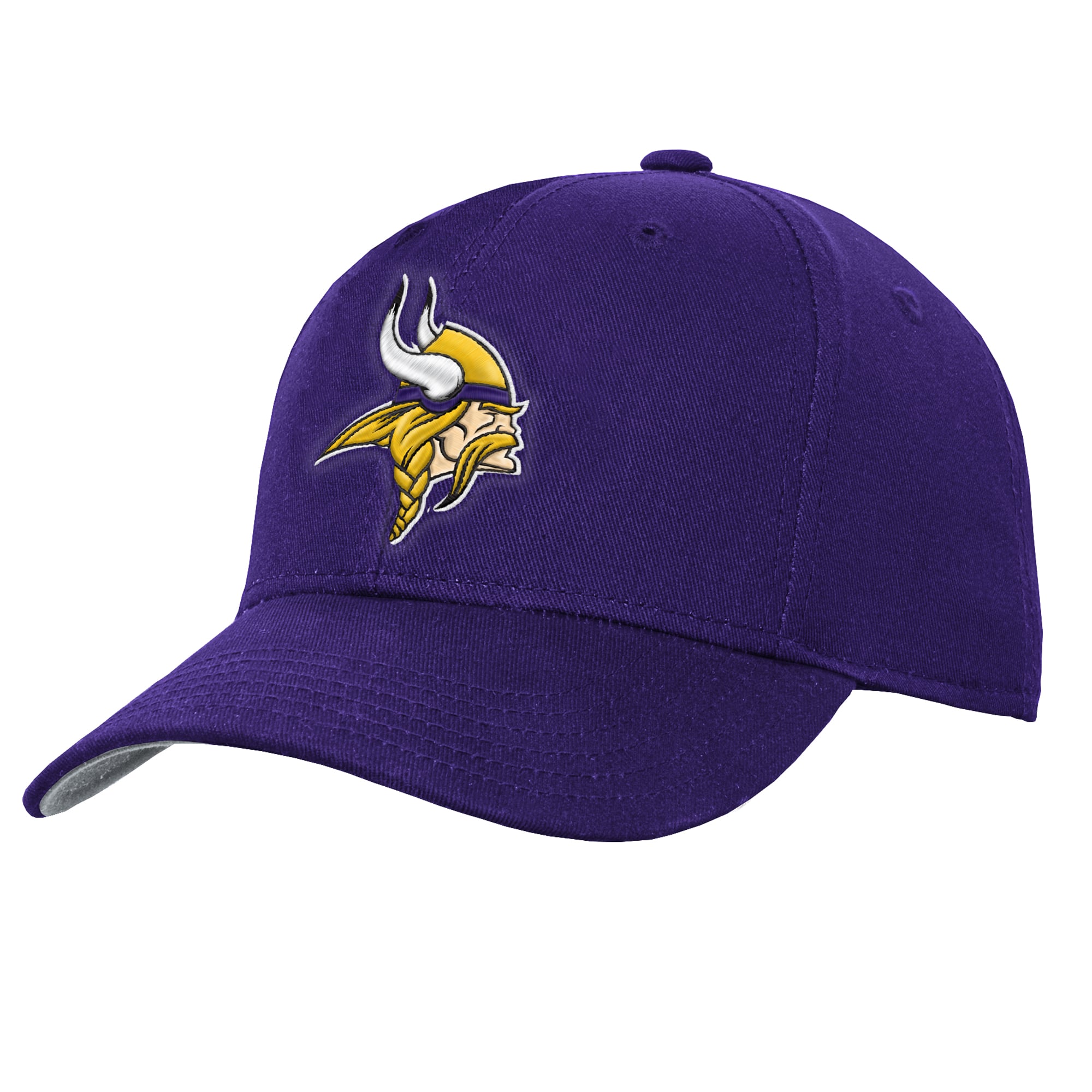 Youth Outerstuff Purple Minnesota Vikings Pre-Curved Snapback Hat
