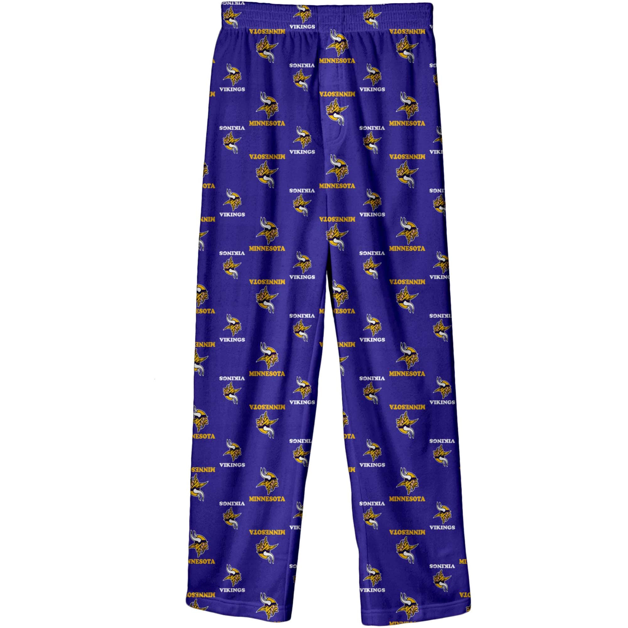 Youth Outerstuff Purple Minnesota Vikings Printed Pajama Pants