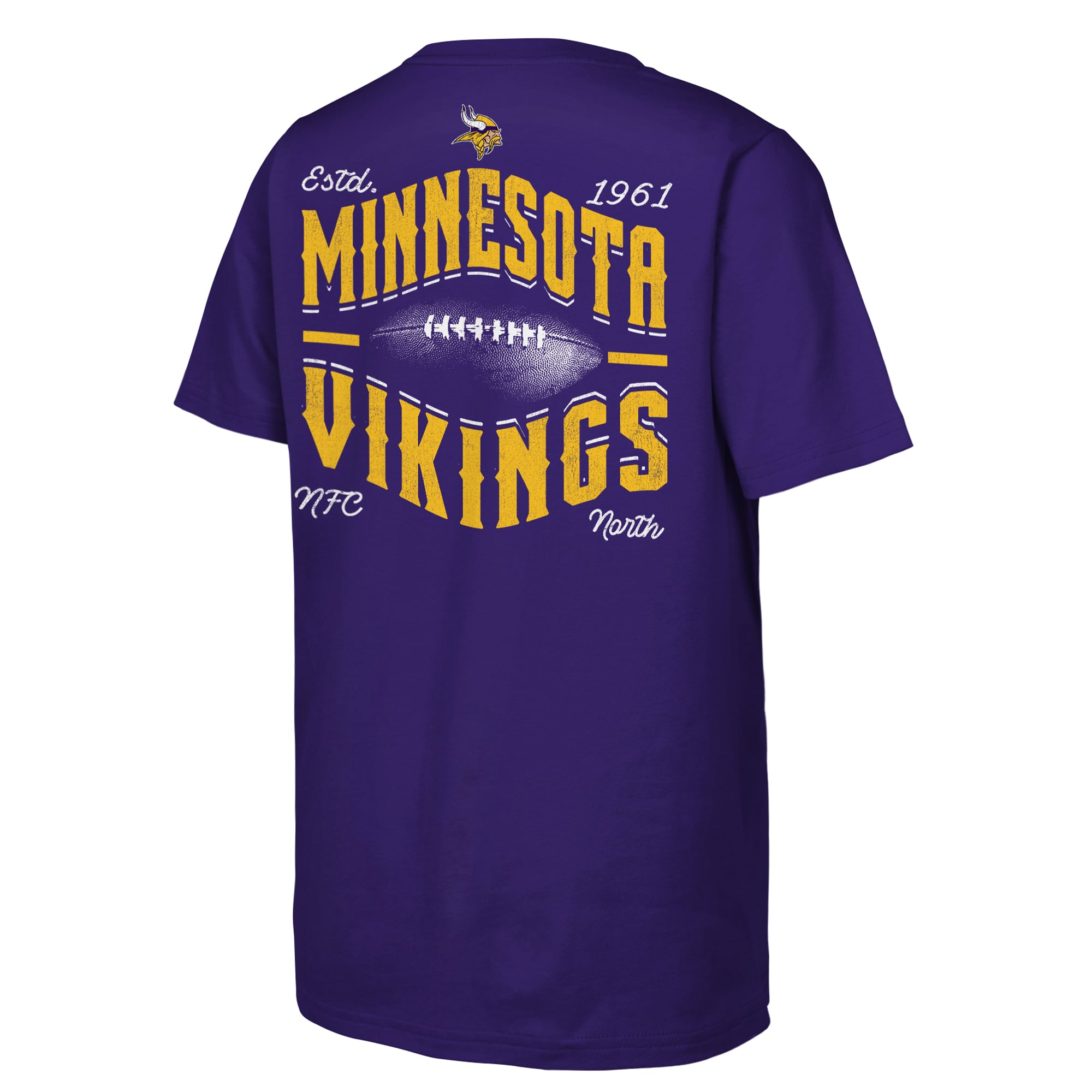 Youth Outerstuff Purple Minnesota Vikings Top Pick T-Shirt