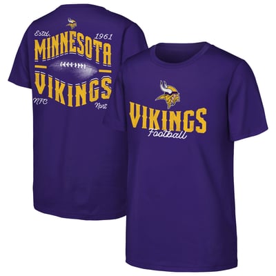  Minnesota Vikings Outerstuff Youth Top Pick T-Shirt - Purple