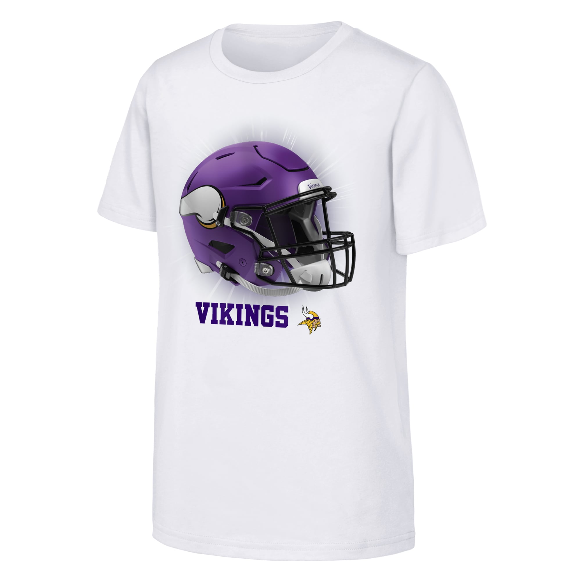 T-shirt blanc Outerstuff Youth Minnesota Vikings « Mentalité de gagnant »
