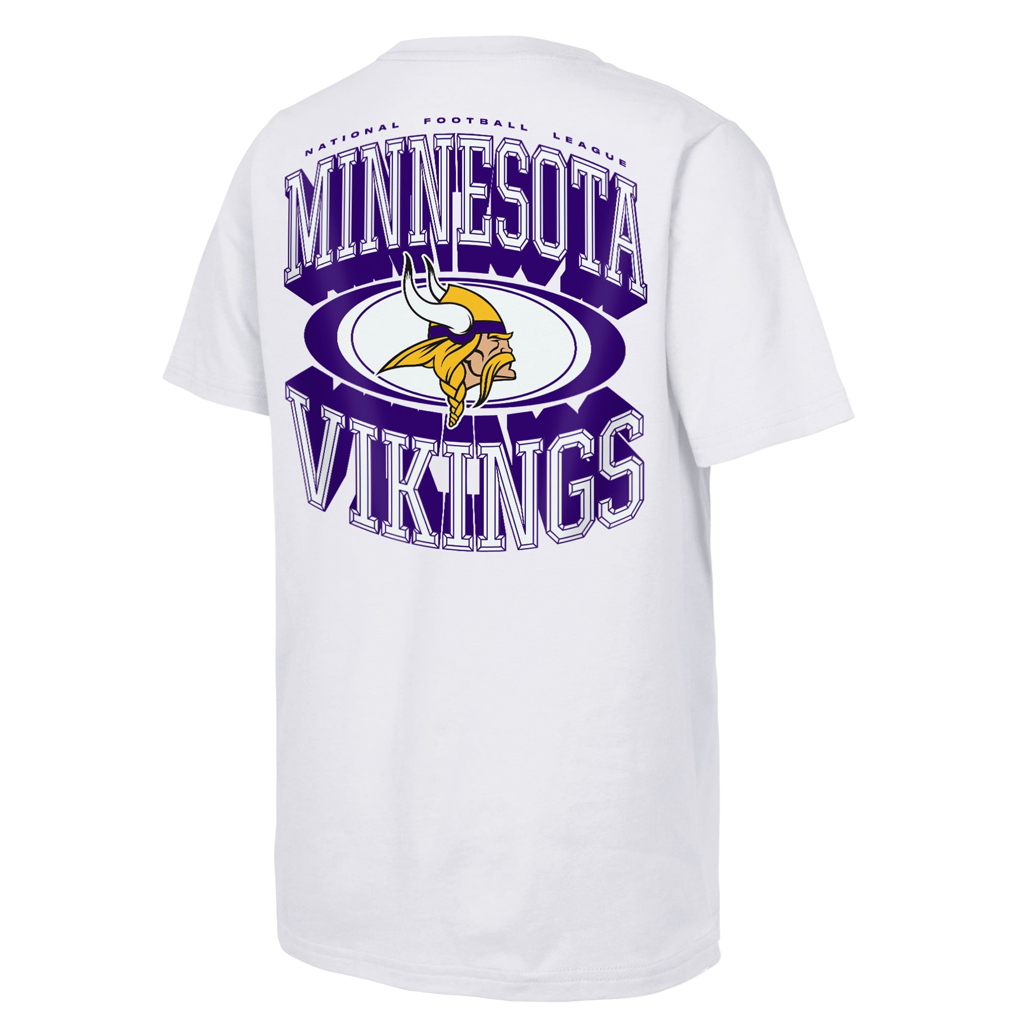 T-shirt blanc Outerstuff Youth Minnesota Vikings « Mentalité de gagnant »