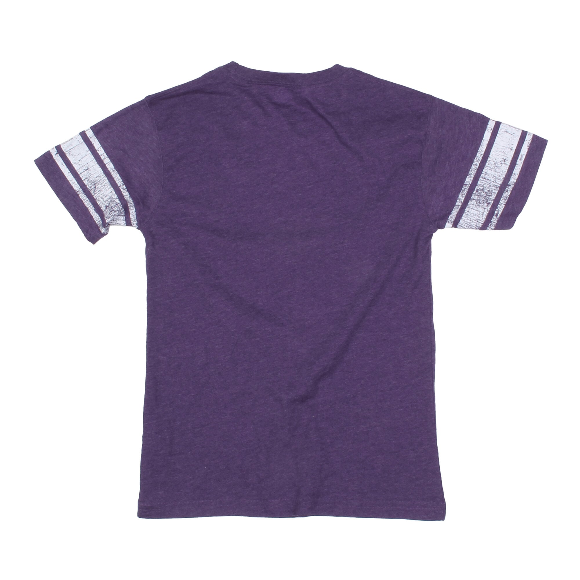 T-shirt de football américain violet Wes & Willy Minnesota Vikings pour jeunes