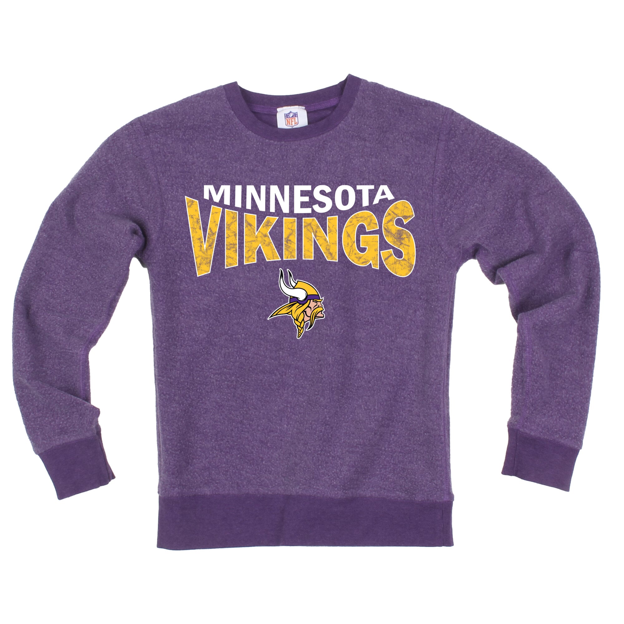 Sweat-shirt réversible en polaire violet Wes & Willy pour jeunes, Minnesota Vikings