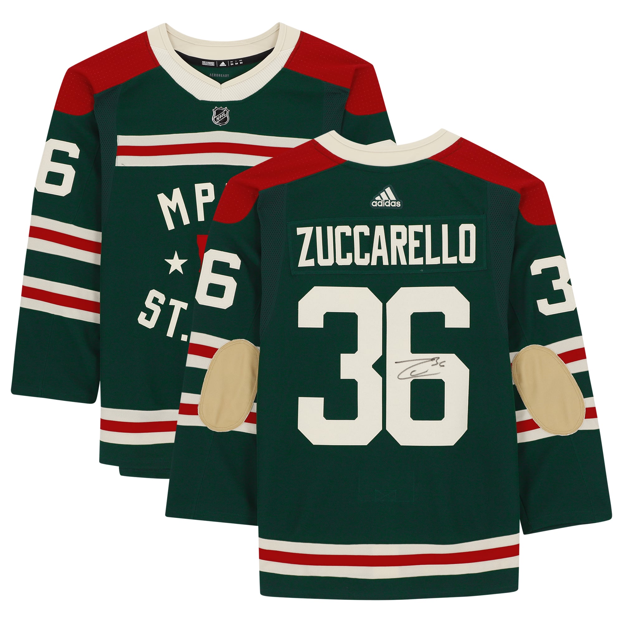 Mats Zuccarello Minnesota Wild Autographed 2022 NHL Winter Classic