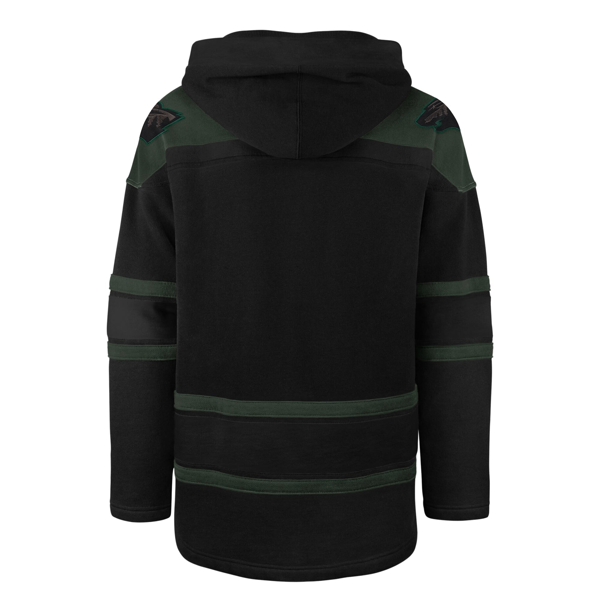 Sweat à capuche lacets Minnesota Wild Fall Color Pop noir pour homme, modèle 47
