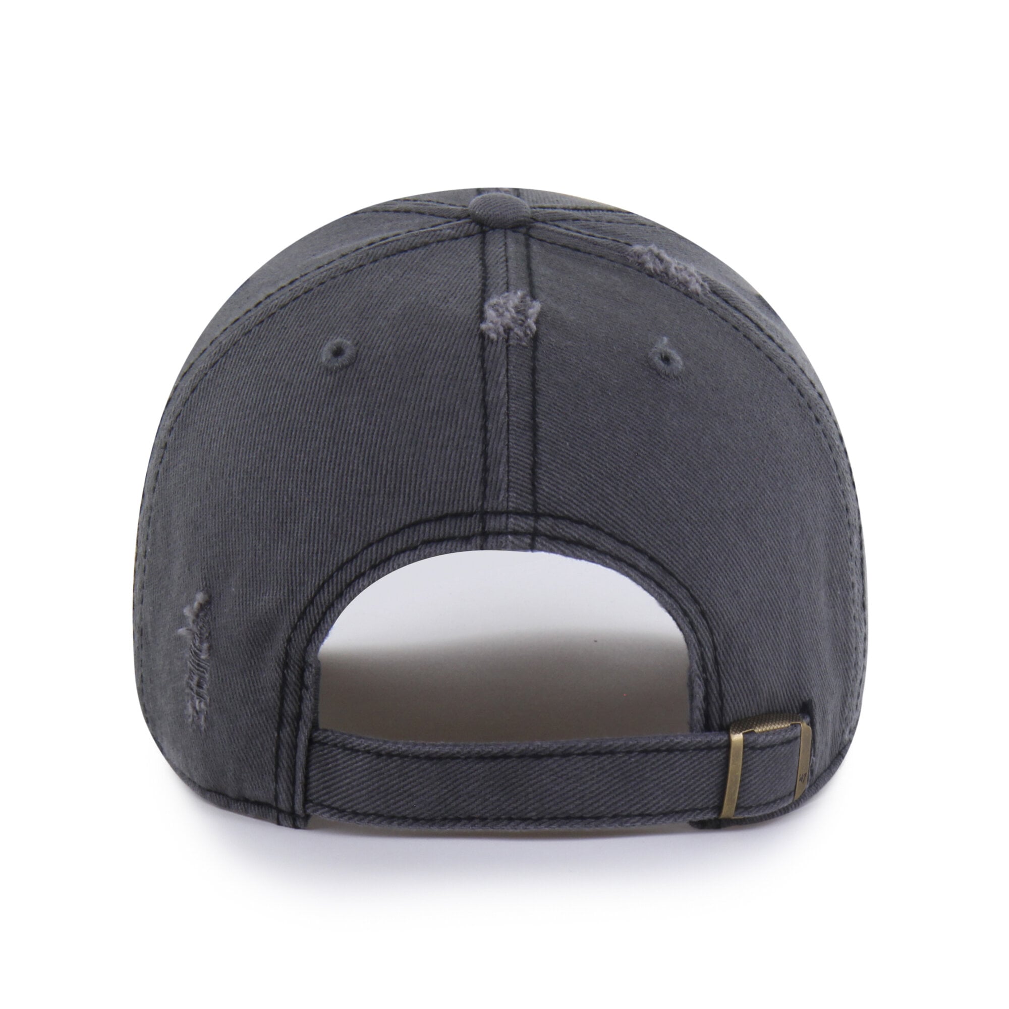 Men's '47  Charcoal Minnesota Wild Weathered Clean Up Adjustable Hat