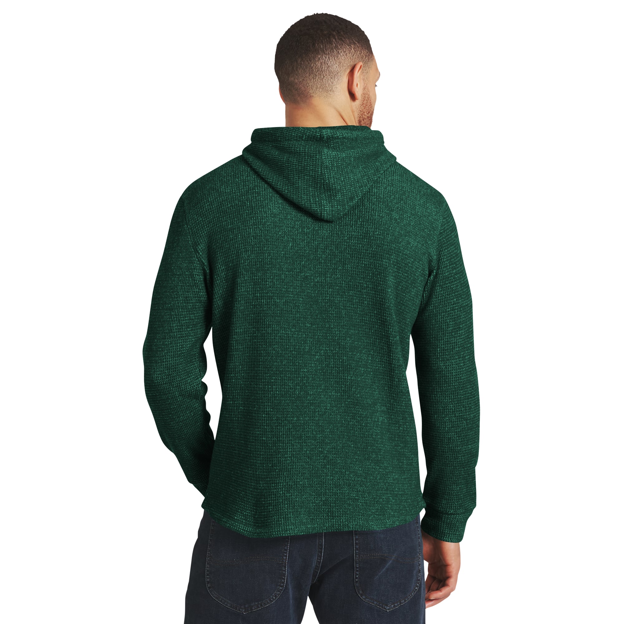 Collection Darius Rucker pour homme par Fanatics - T-shirt à manches longues et capuche en maille gaufrée Minnesota Wild vert