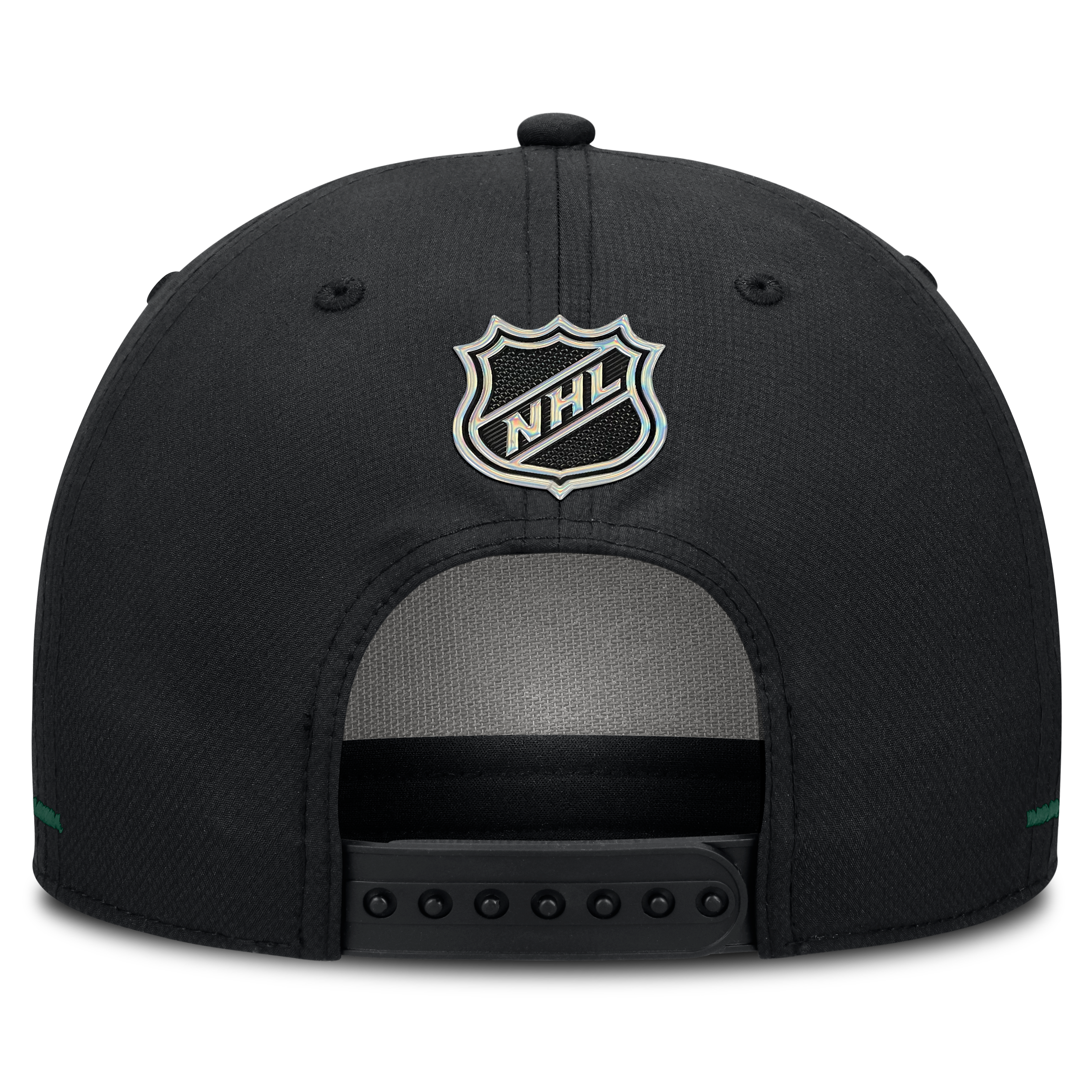 Men's Fanatics Black Minnesota Wild Authentic Pro Rink Bar Tacks A-Frame Adjustable Hat