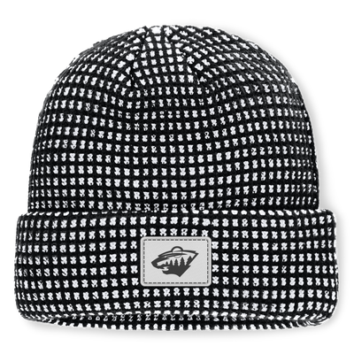 Minnesota Wild Fanatics Fundamental Scheme Ribbed Cuffed Knit Hat - Black