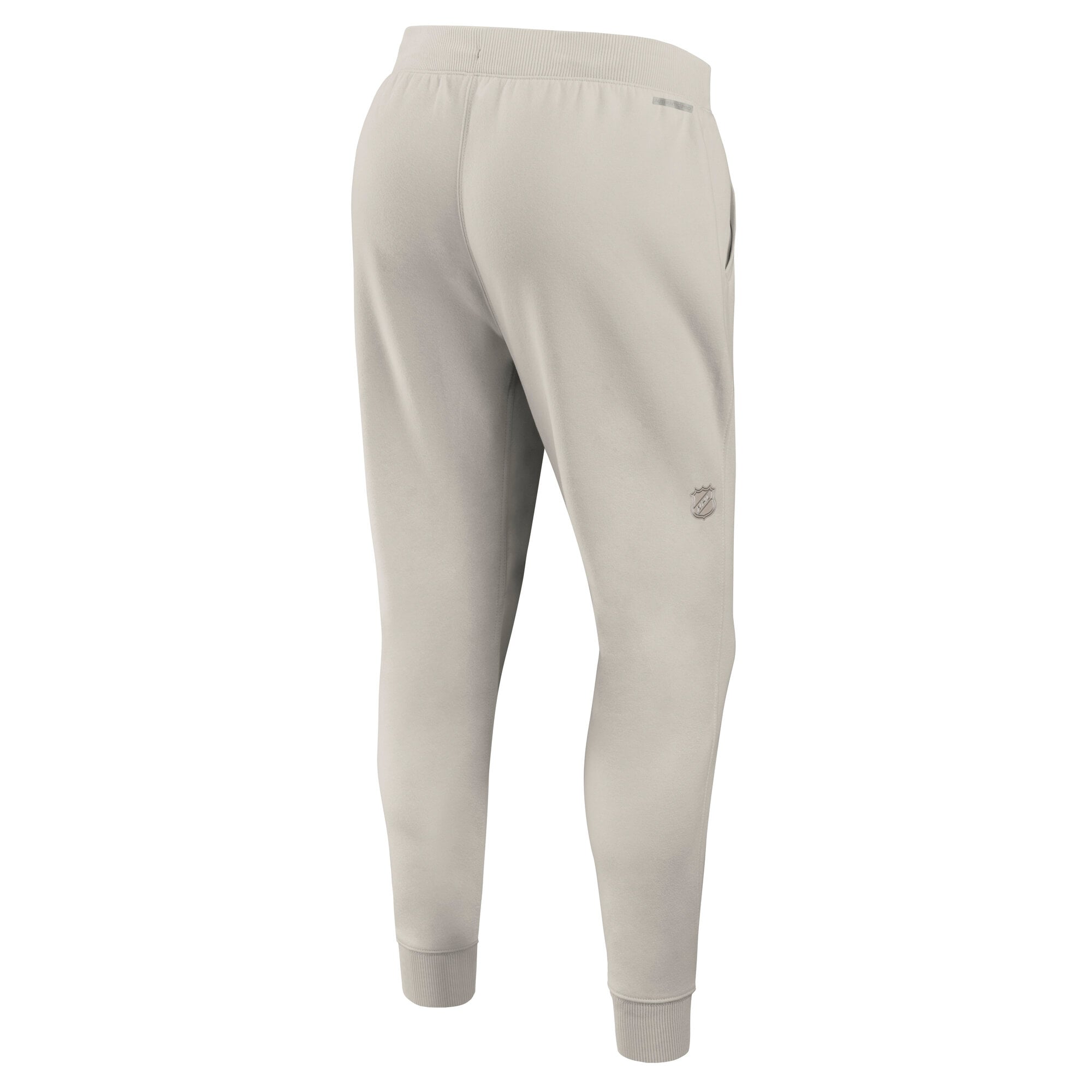 Men's Fanatics  Cream Minnesota Wild Authentic Pro Road Fleece Sweatpants