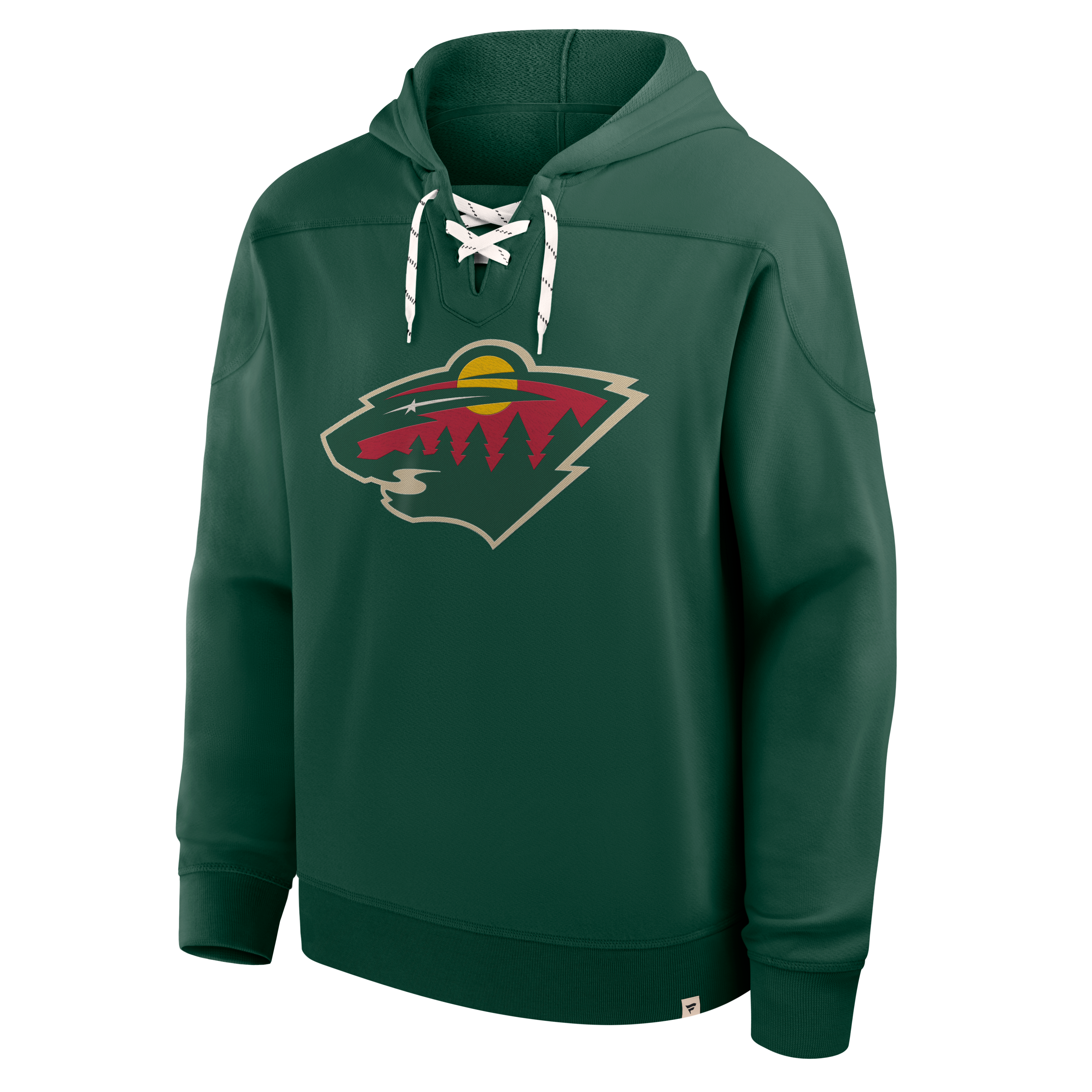 Sweat à capuche en molleton vert Fanatics Minnesota Wild pour homme