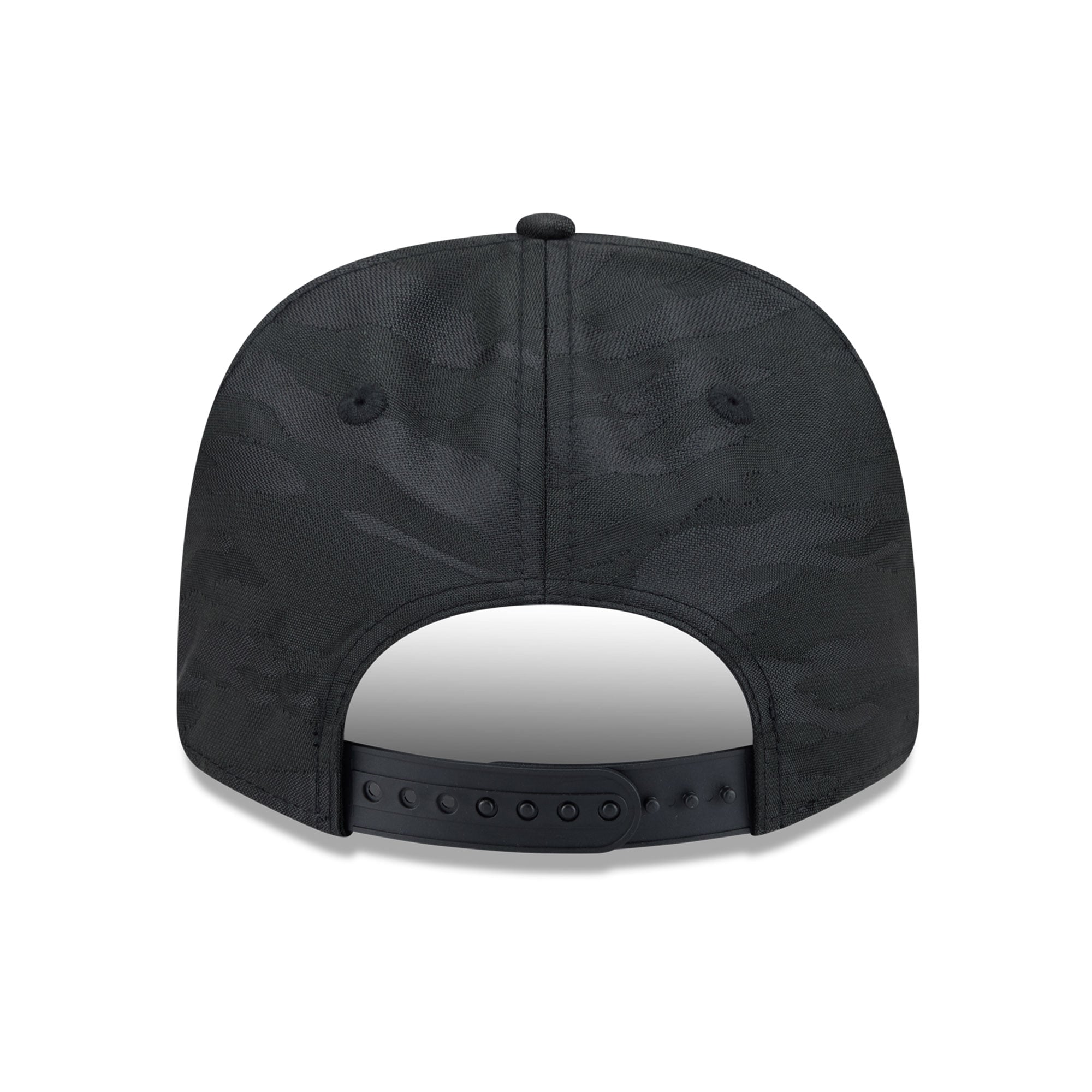 Casquette ajustable perforée New Era 9SEVENTY noire camouflage Minnesota Wild pour homme