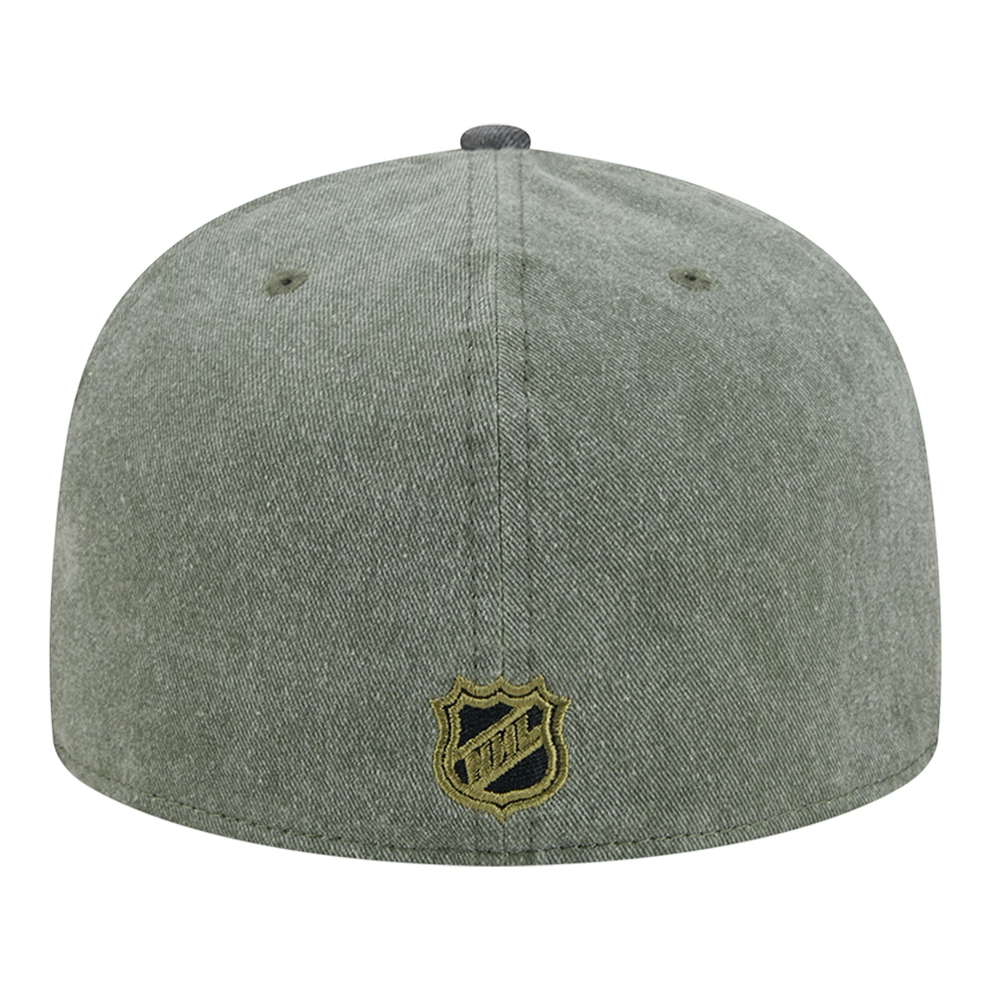 Casquette ajustée New Era 59FIFTY pour homme, olive/noir, Minnesota Wild Roll Call