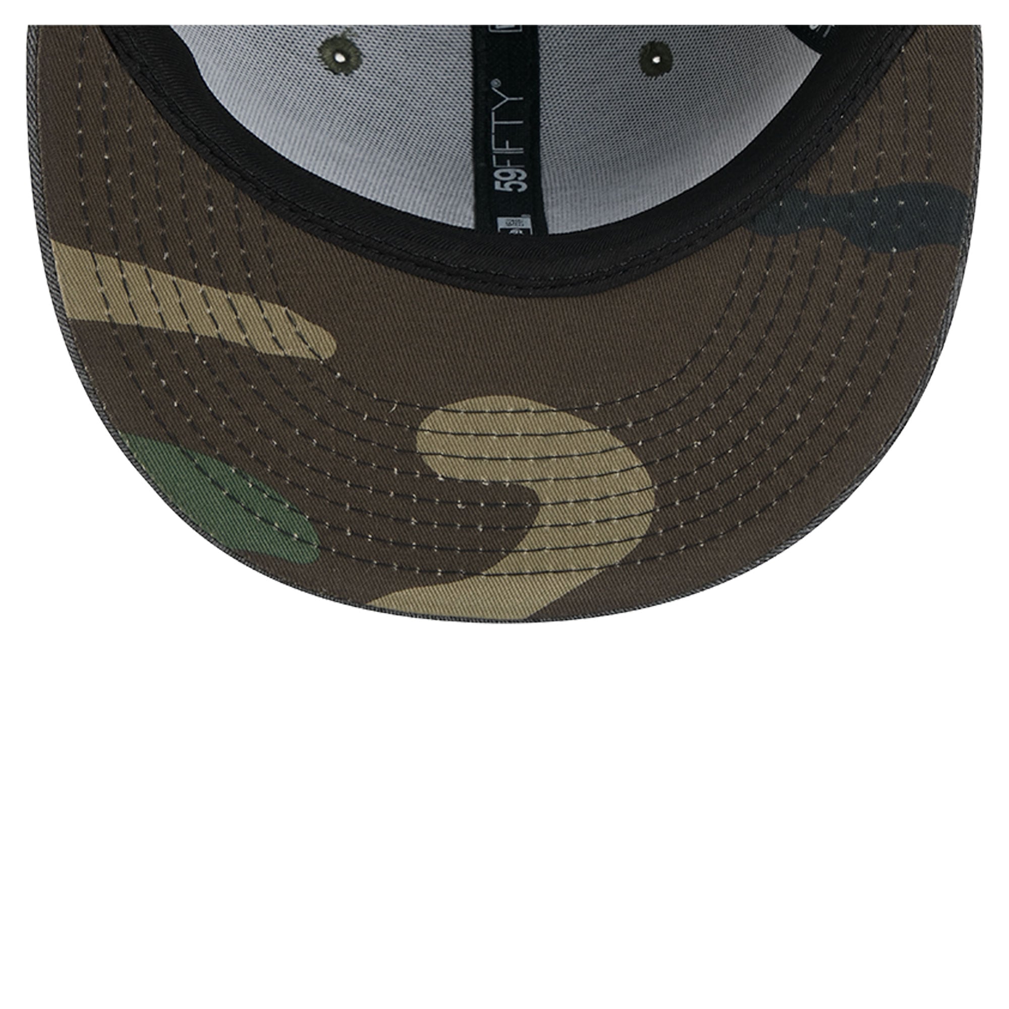 Casquette ajustée New Era 59FIFTY pour homme, olive/noir, Minnesota Wild Roll Call