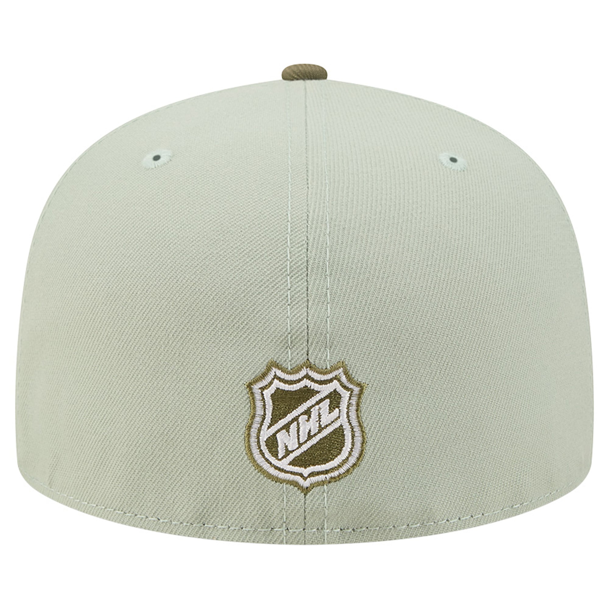 Casquette ajustée New Era 59FIFTY pour homme, coloris vert sauge/olive Minnesota Wild.