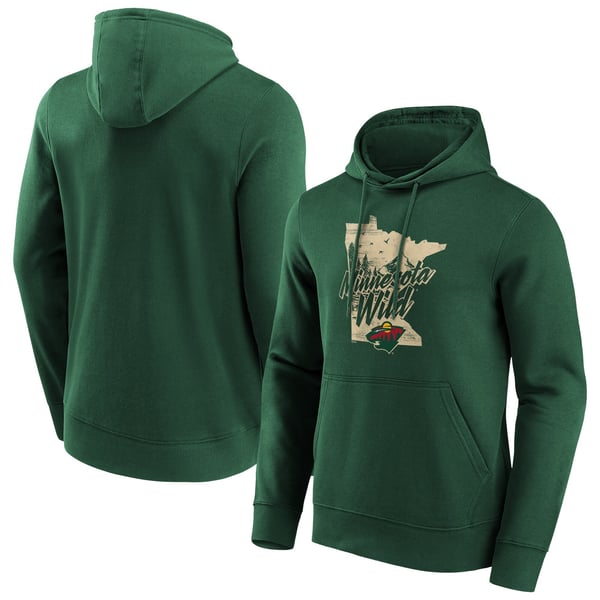 Veste Vintage Minnesota Wild NHL - Coupe-vent Années 90, Taille XL Vert
