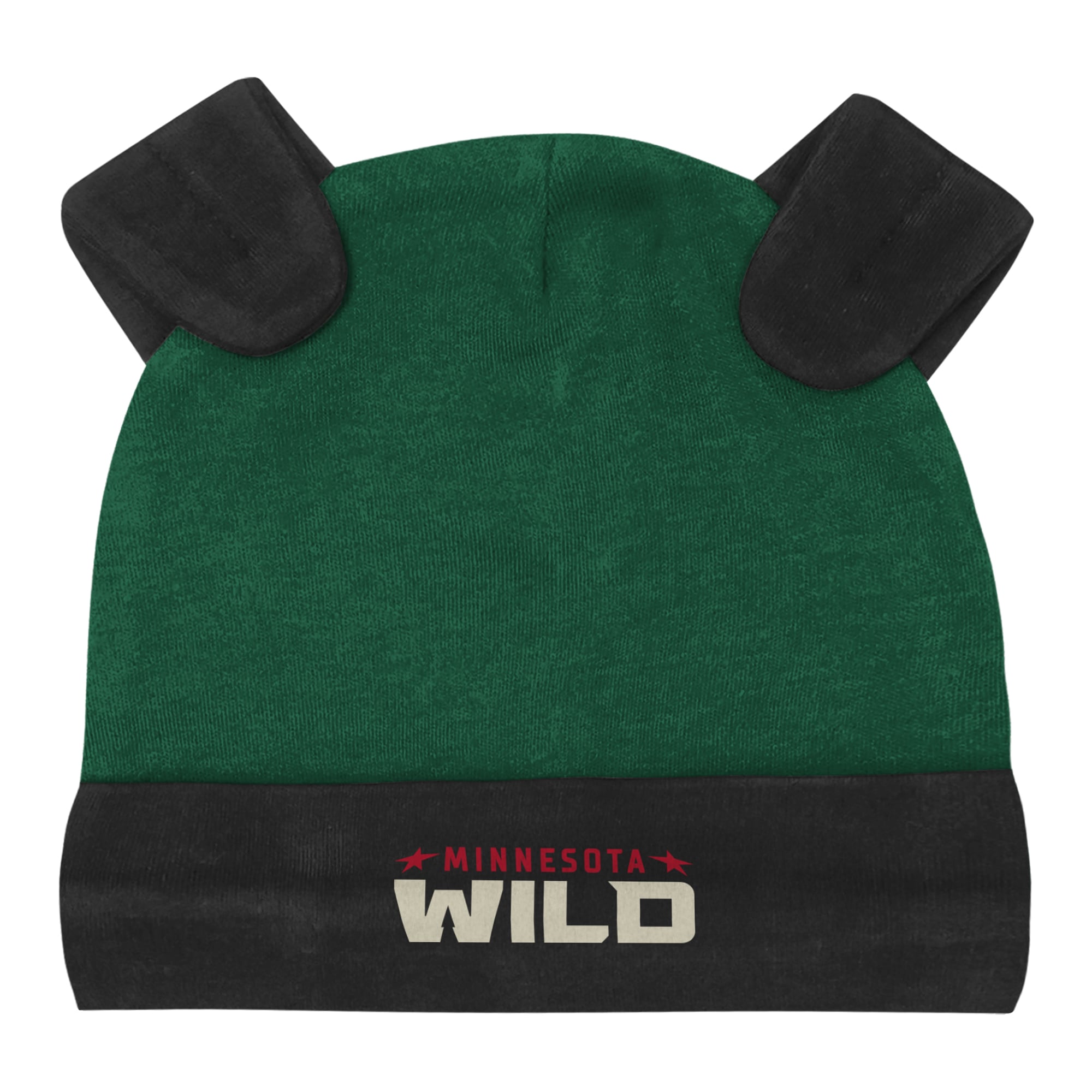 Newborn Outerstuff  Heather Gray Minnesota Wild Huddles and Giggles Three-Piece Set