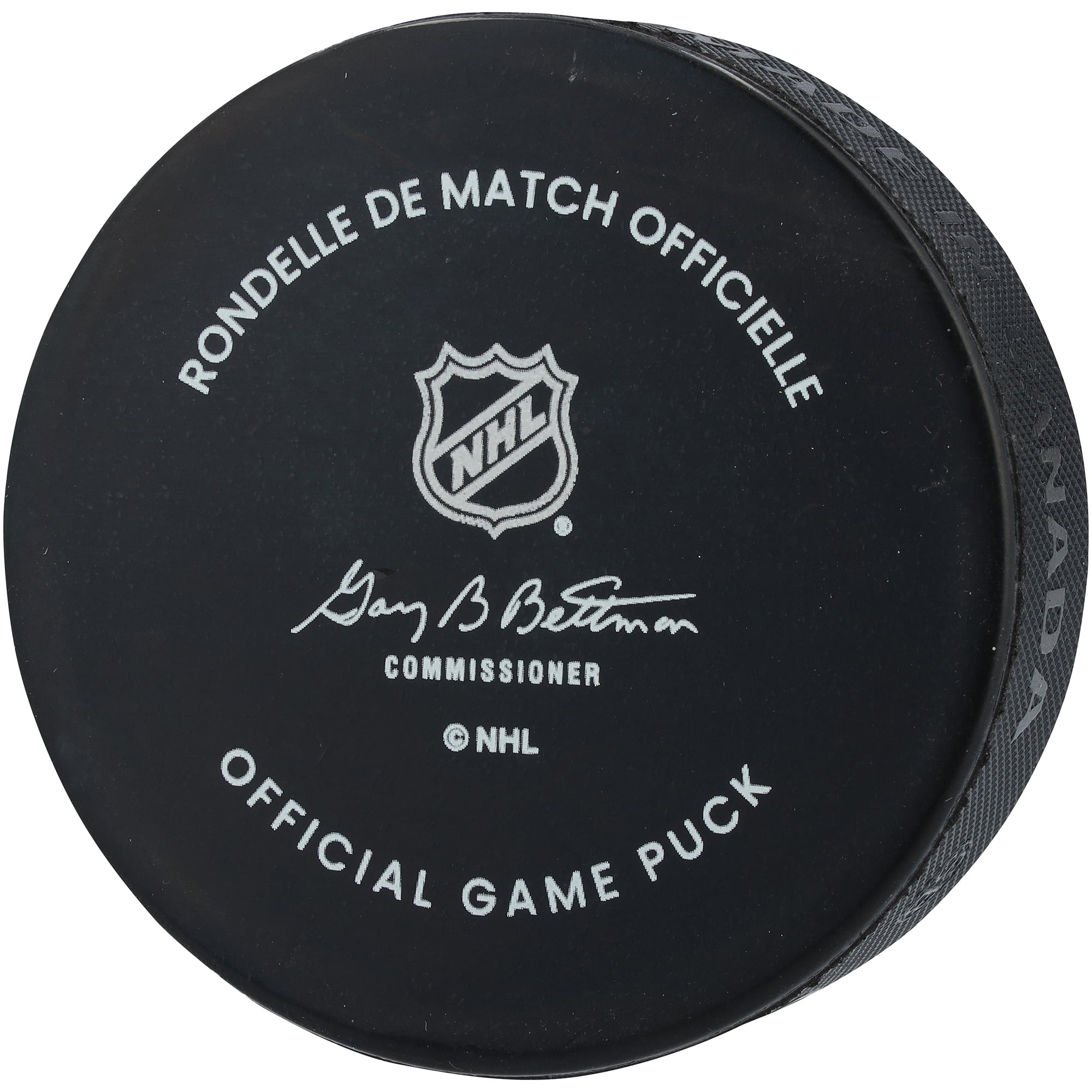 Quinn Hughes Minnesota Wild Autographed 25th Anniversary Official Game Puck