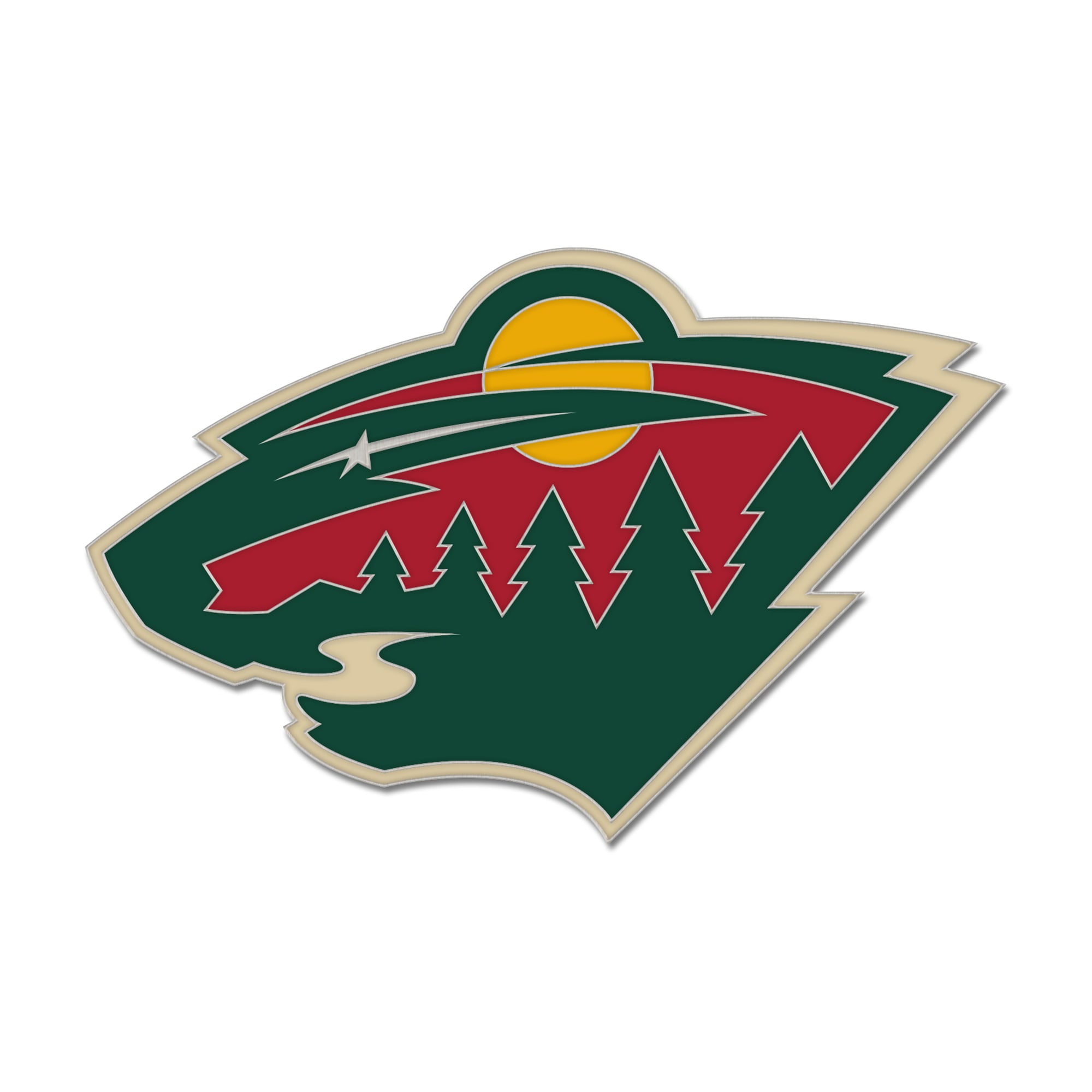 WinCraft Minnesota Wild Primary Logo Collector Pin