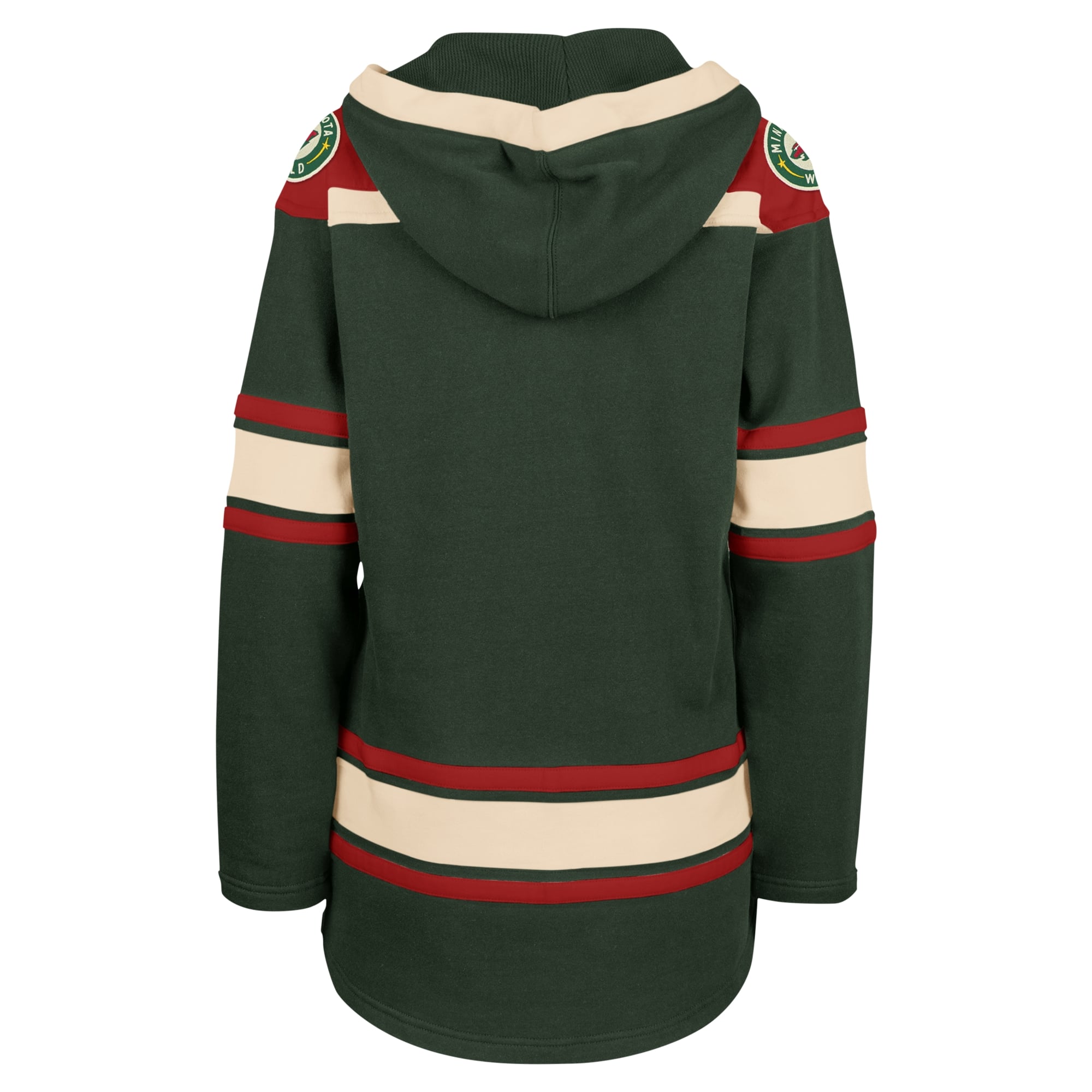 Sweat à capuche lacets Superior Lacer vert Minnesota Wild '47 pour femme