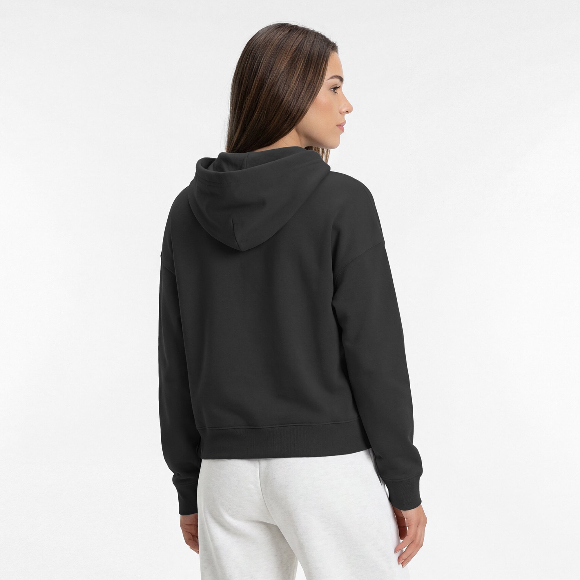 Sweat à capuche Champion noir Minnesota Wild pour femme