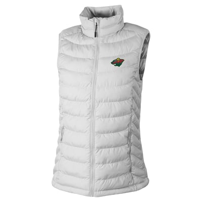 Minnesota Wild Columbia Women's Powder Lite II Full-Zip Vest - Gray
