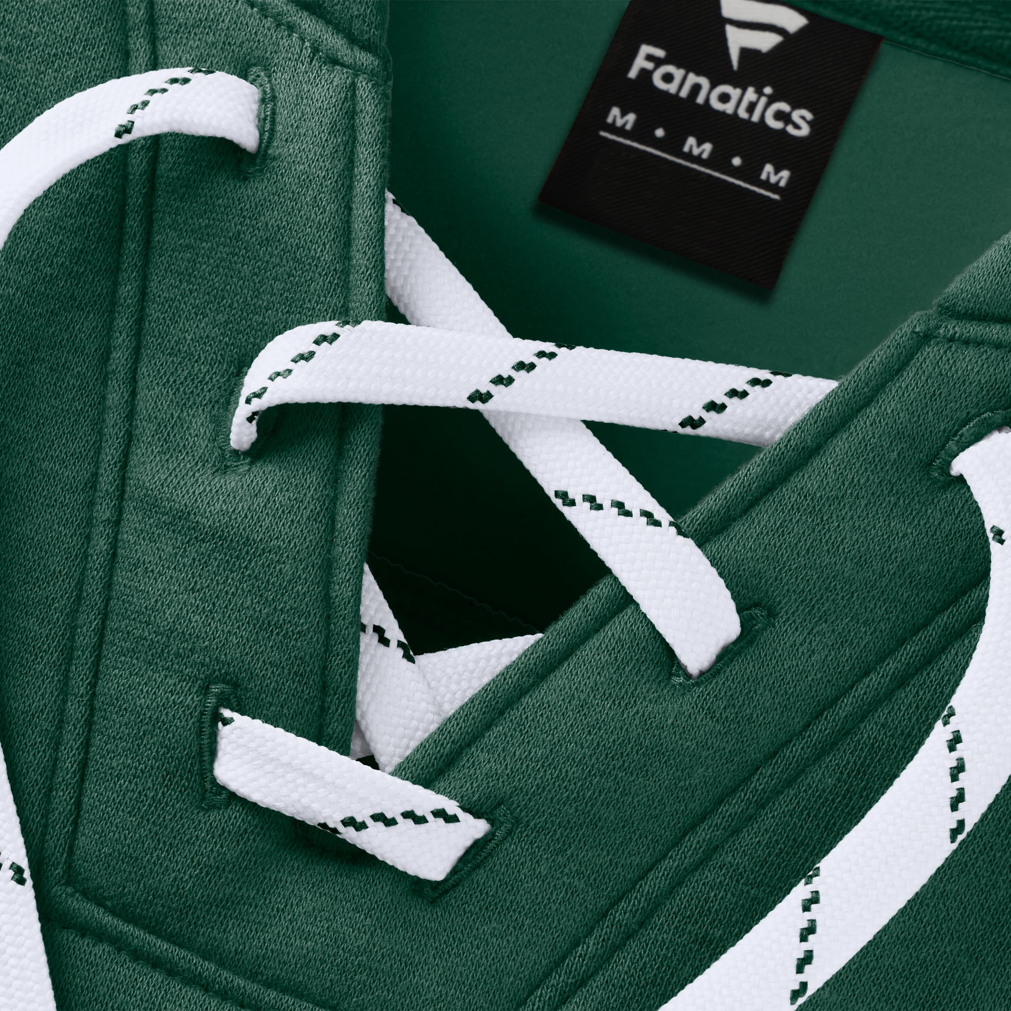 Sweat-shirt à lacets manches longues et imprimé glaçage vert Fanatics pour femme, Minnesota Wild