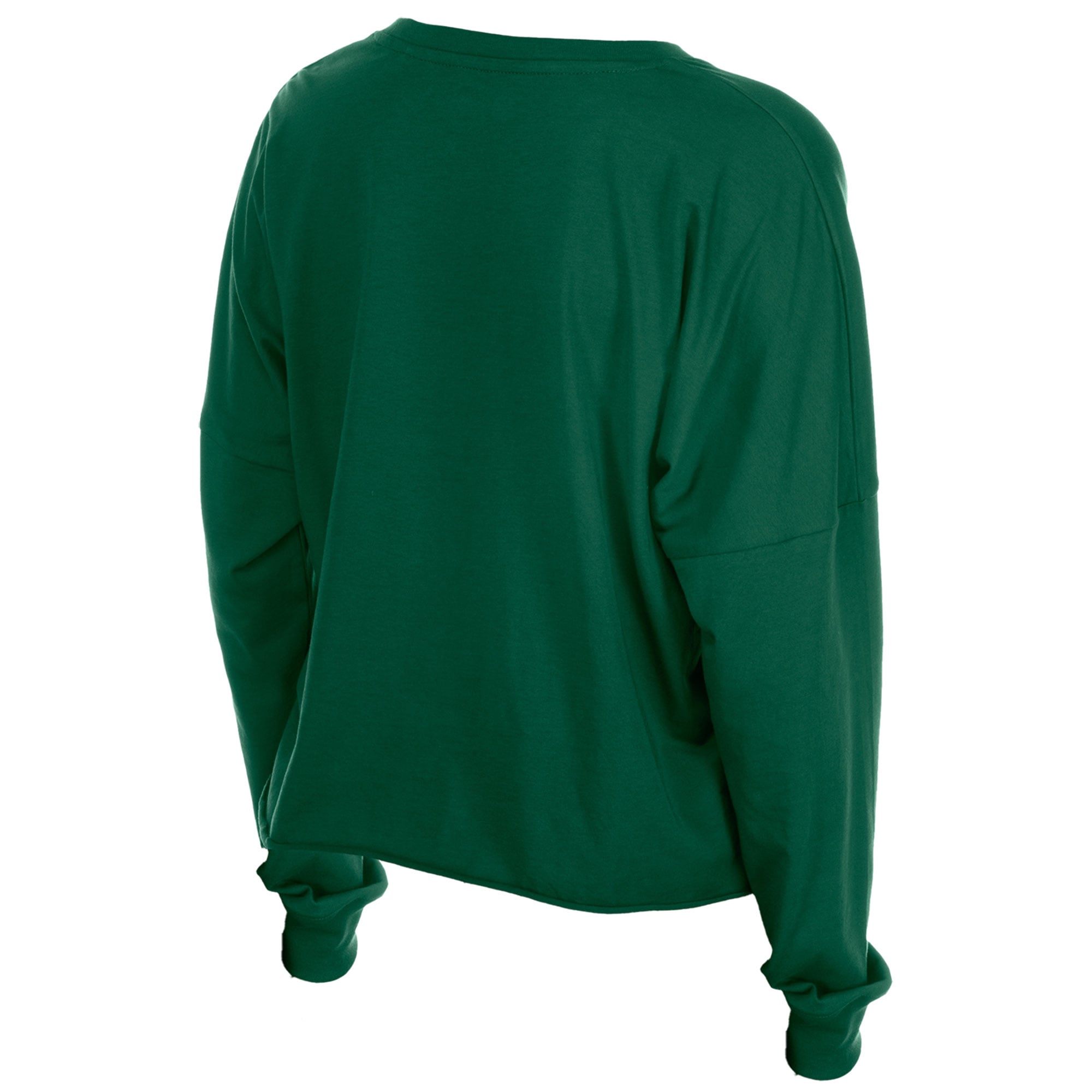 T-shirt à manches longues oversize New Era vert Minnesota Wild pour femme