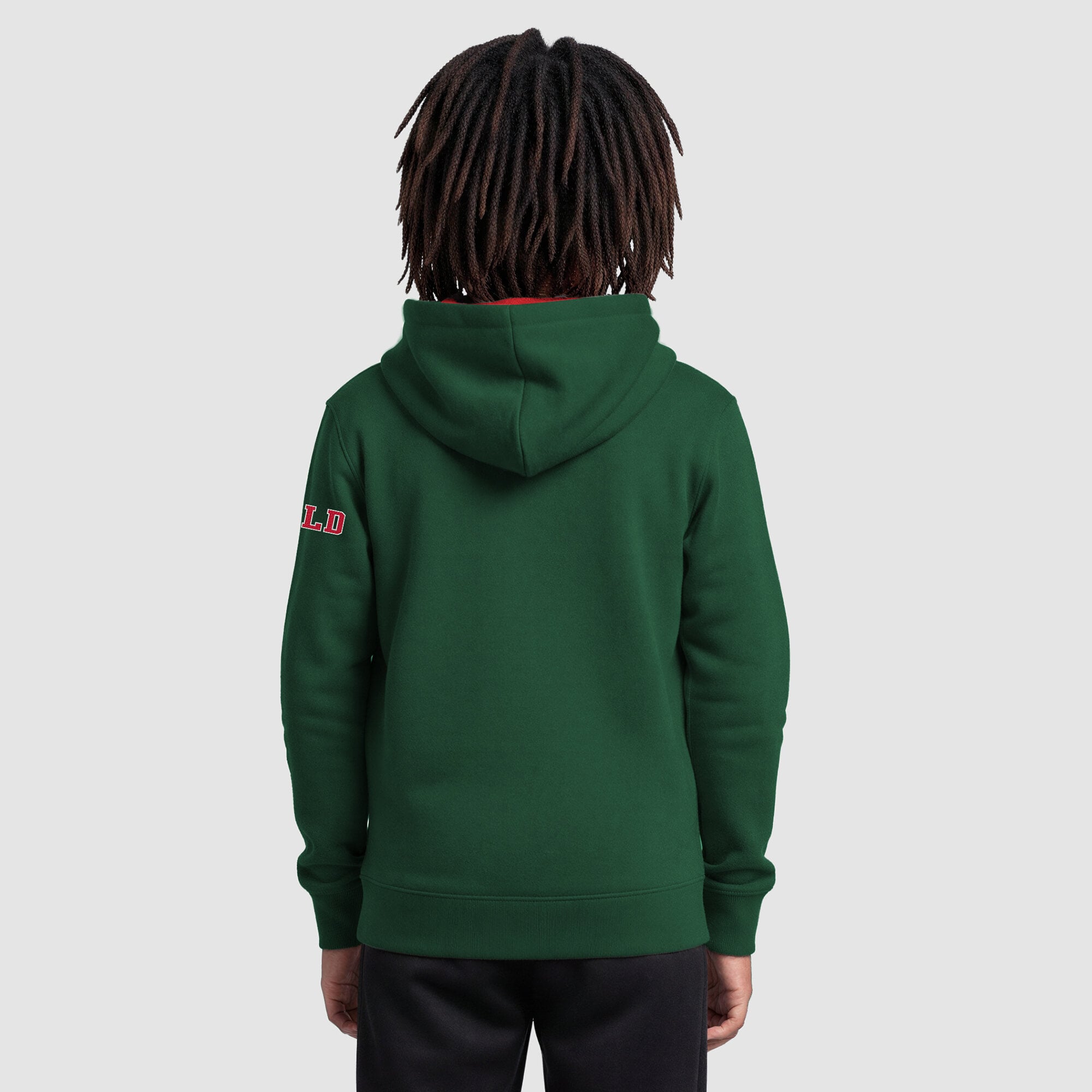 Sweat à capuche en polaire vert Minnesota Wild, champion de jeunesse