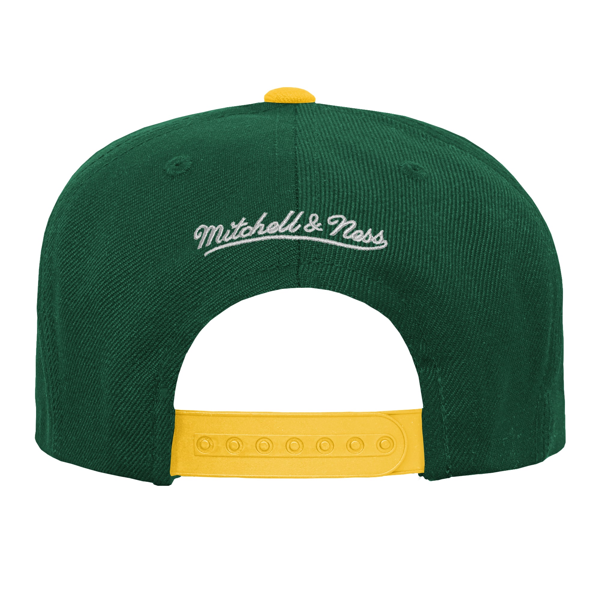 Youth Mitchell & Ness  Green/Gold Minnesota Wild Legendary Snapback Hat