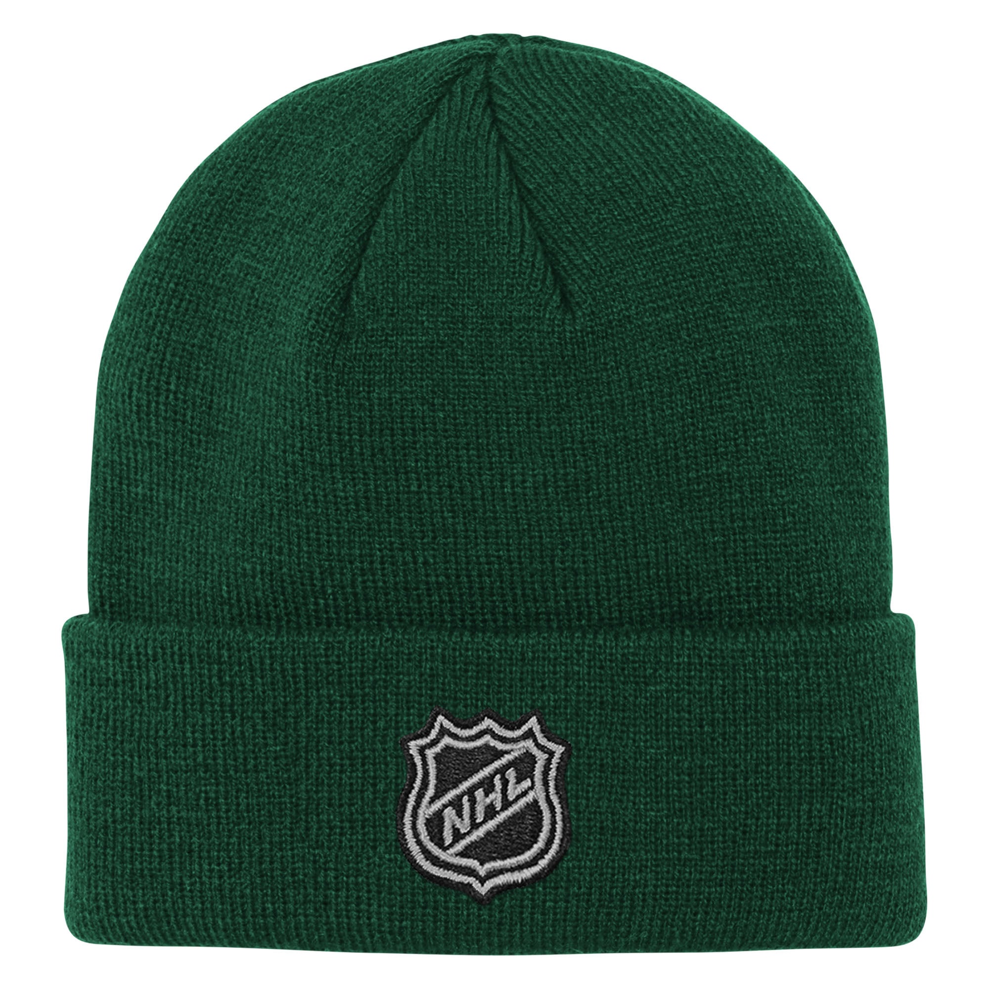 Youth Outerstuff Green Minnesota Wild 2.0 Essential Cuffed Knit Hat
