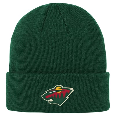 Minnesota Wild Outerstuff Youth 2.0 Essential Cuffed Knit Hat - Green