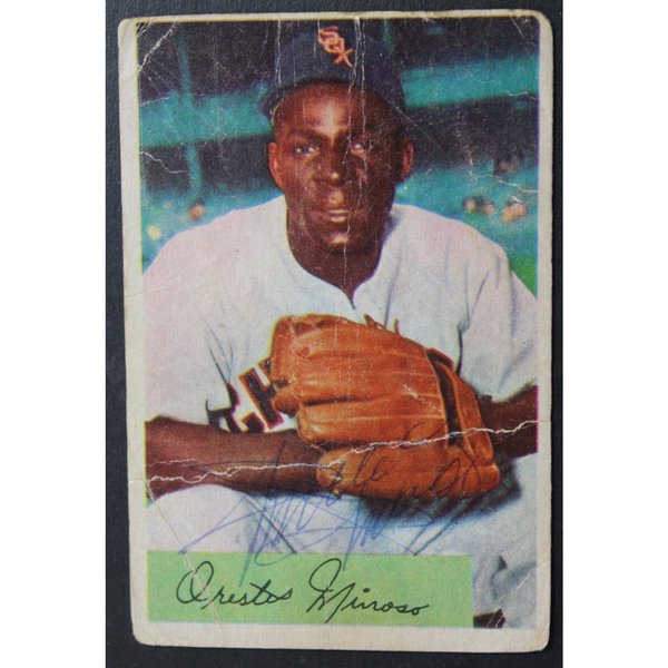 Minnie Miñoso Autographed Autographed Cards, Signed Minnie Miñoso 