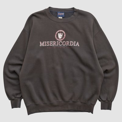 Misericordia Cougars Jansport 2000s Pullover Sweatshirt - Black - L by Fanatics Real Vintage