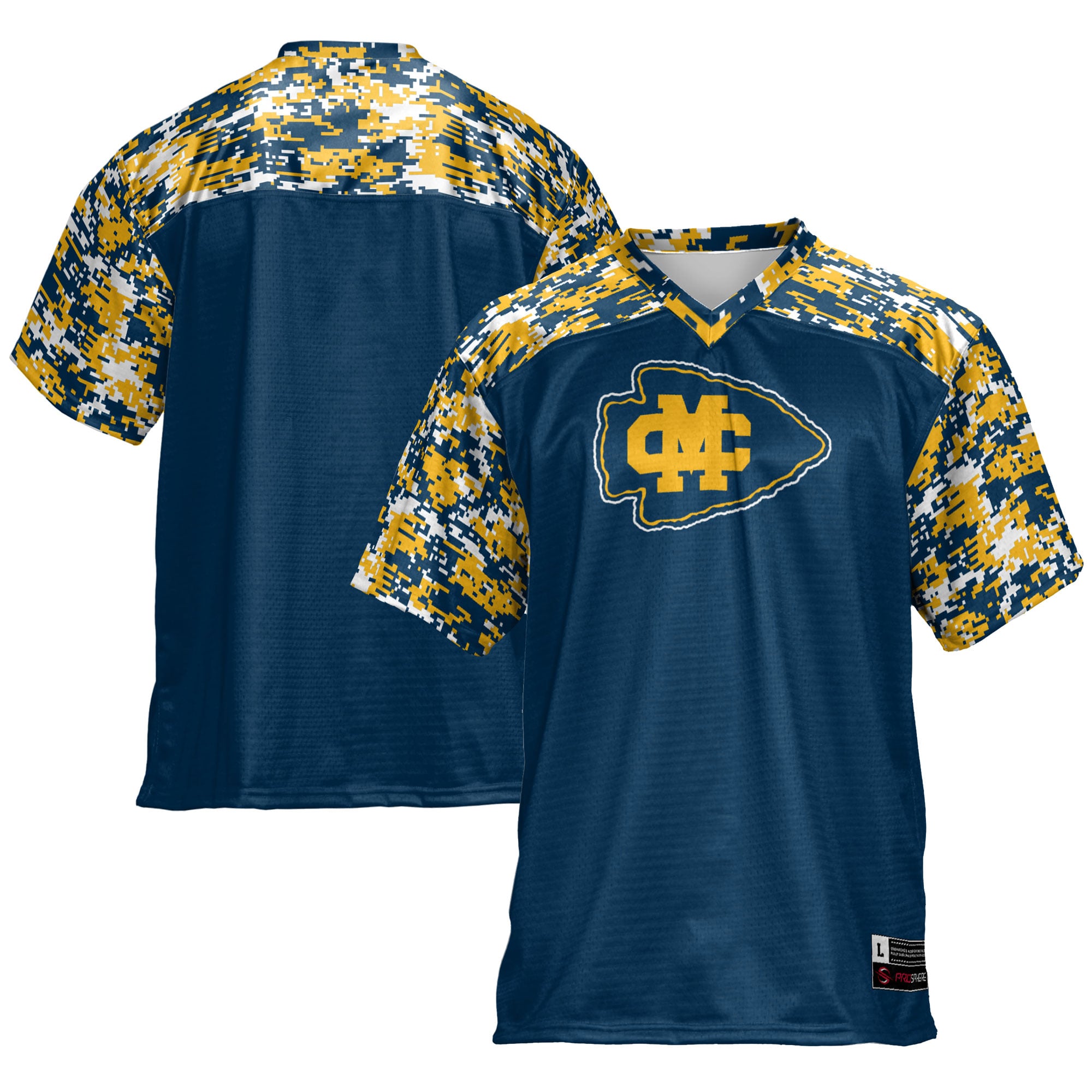 Men's GameDay Greats Blue Mississippi College Choctaws Football Jersey