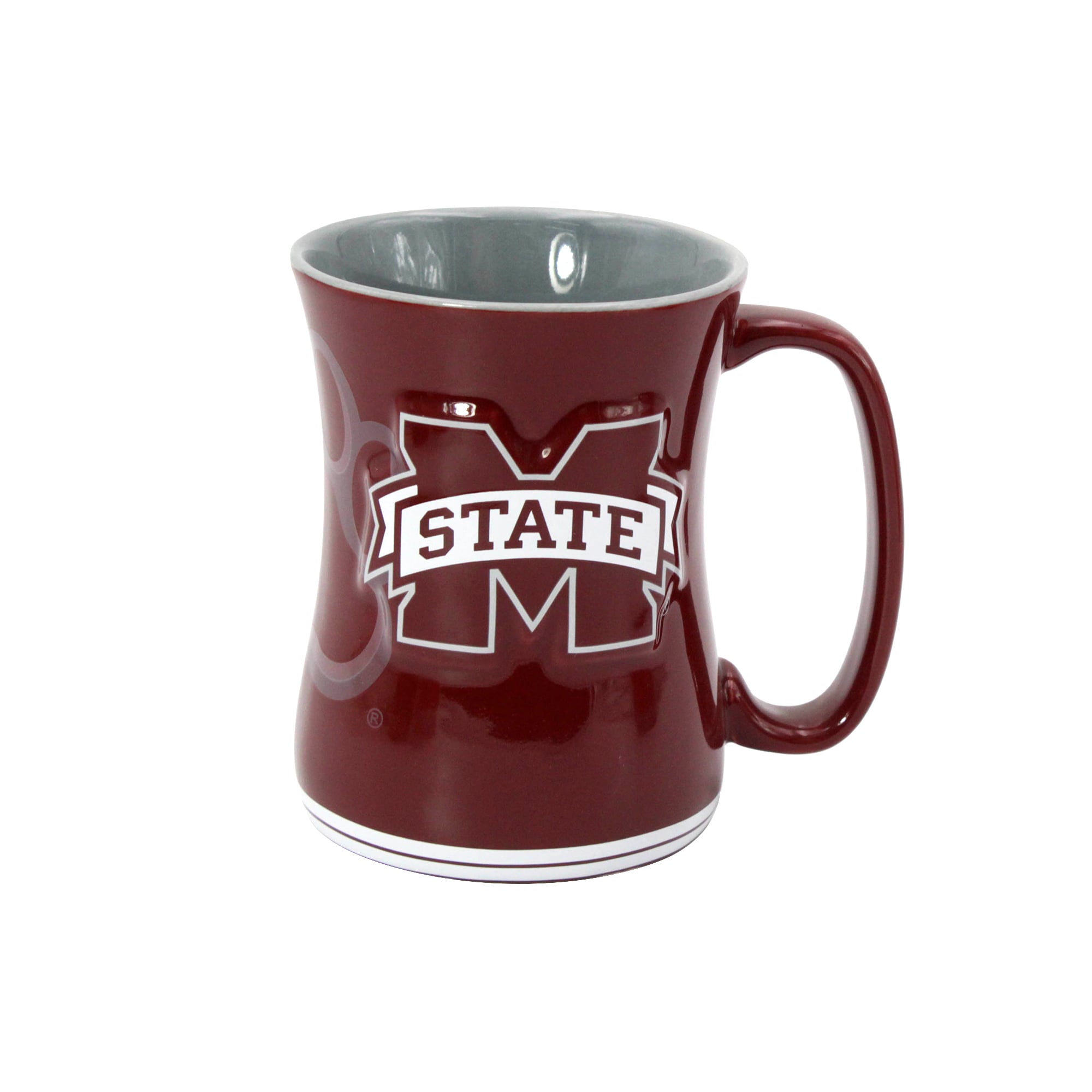 Ensemble de deux tasses de barista Core 16 oz Indigo Falls Mississippi State Bulldogs