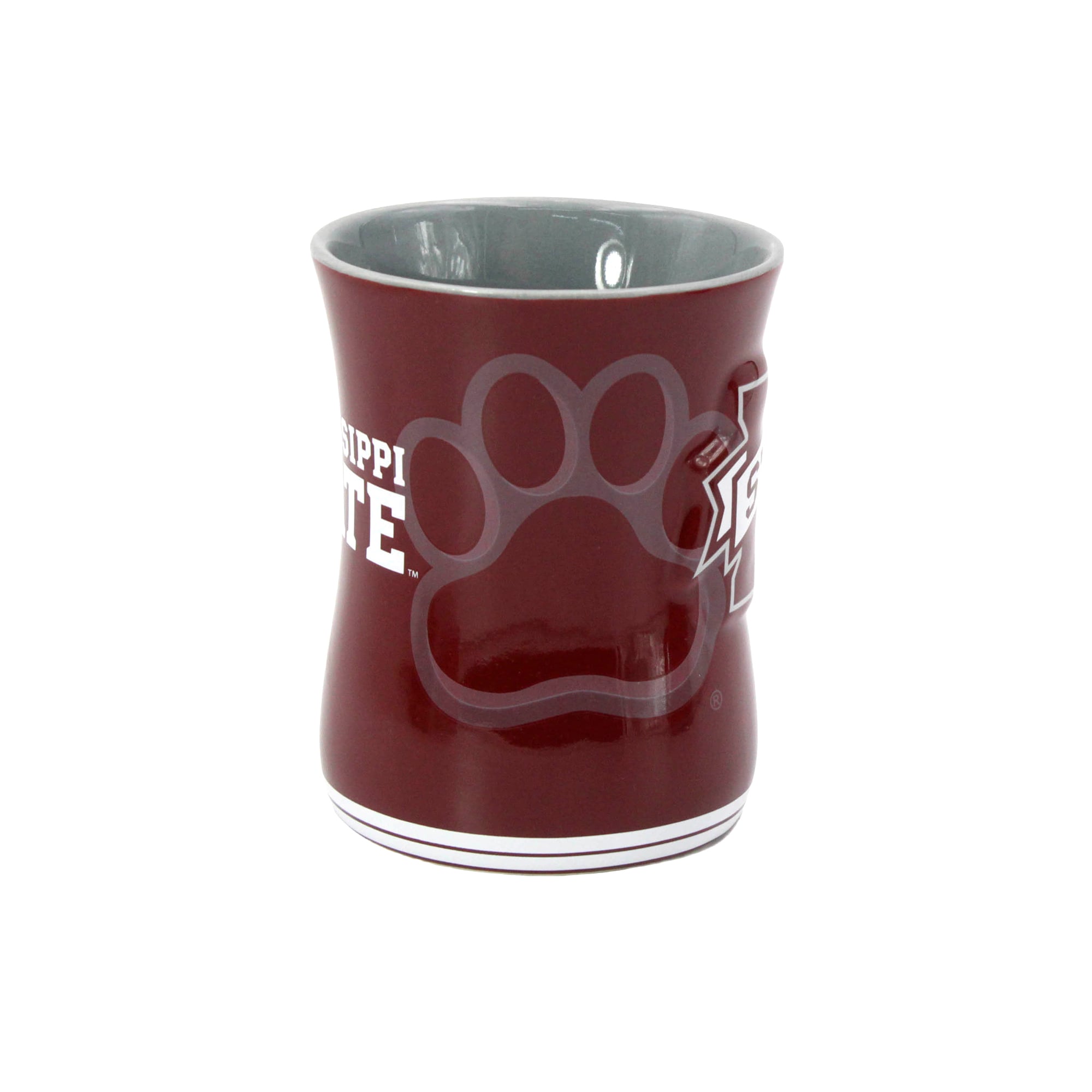 Ensemble de deux tasses de barista Core 16 oz Indigo Falls Mississippi State Bulldogs