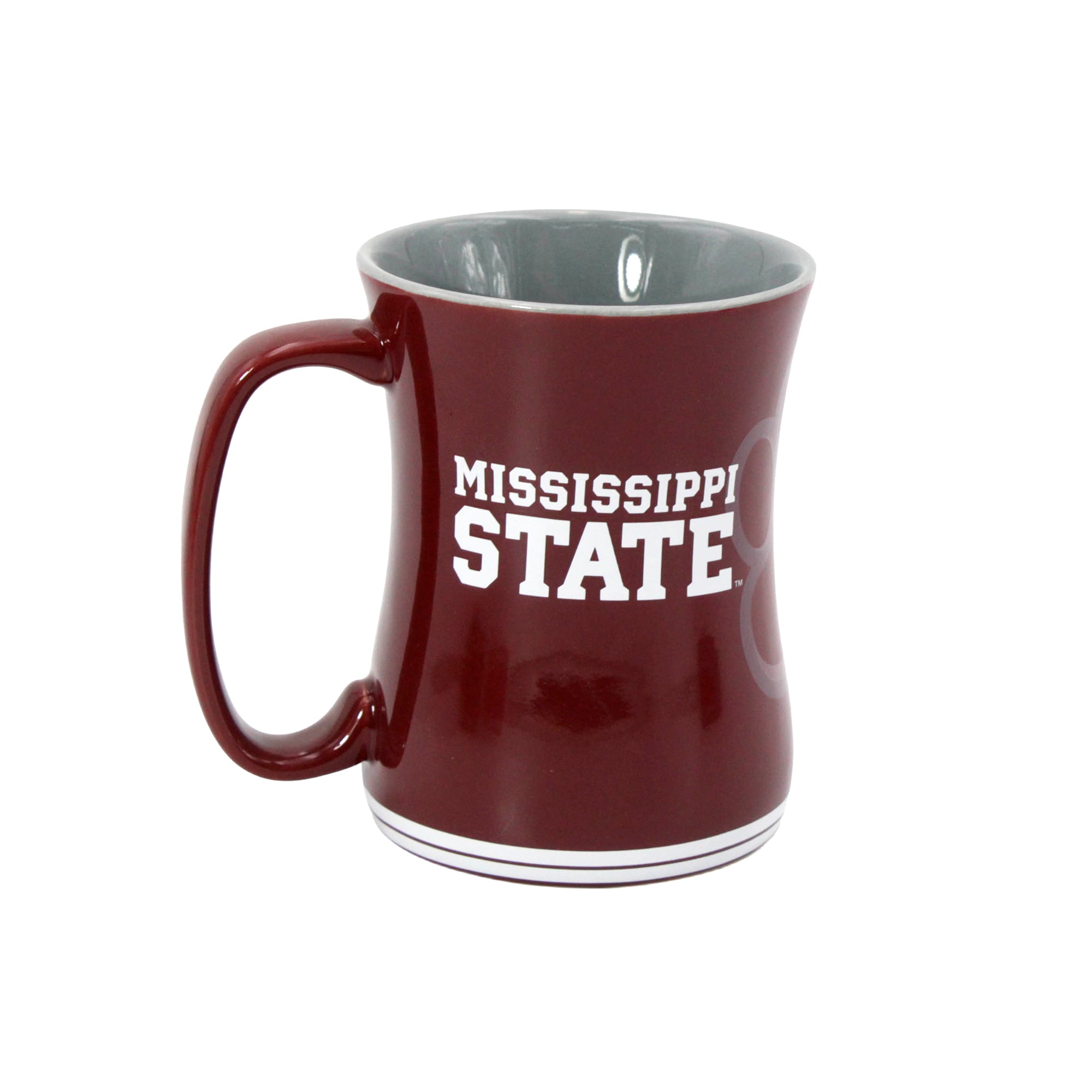 Ensemble de deux tasses de barista Core 16 oz Indigo Falls Mississippi State Bulldogs